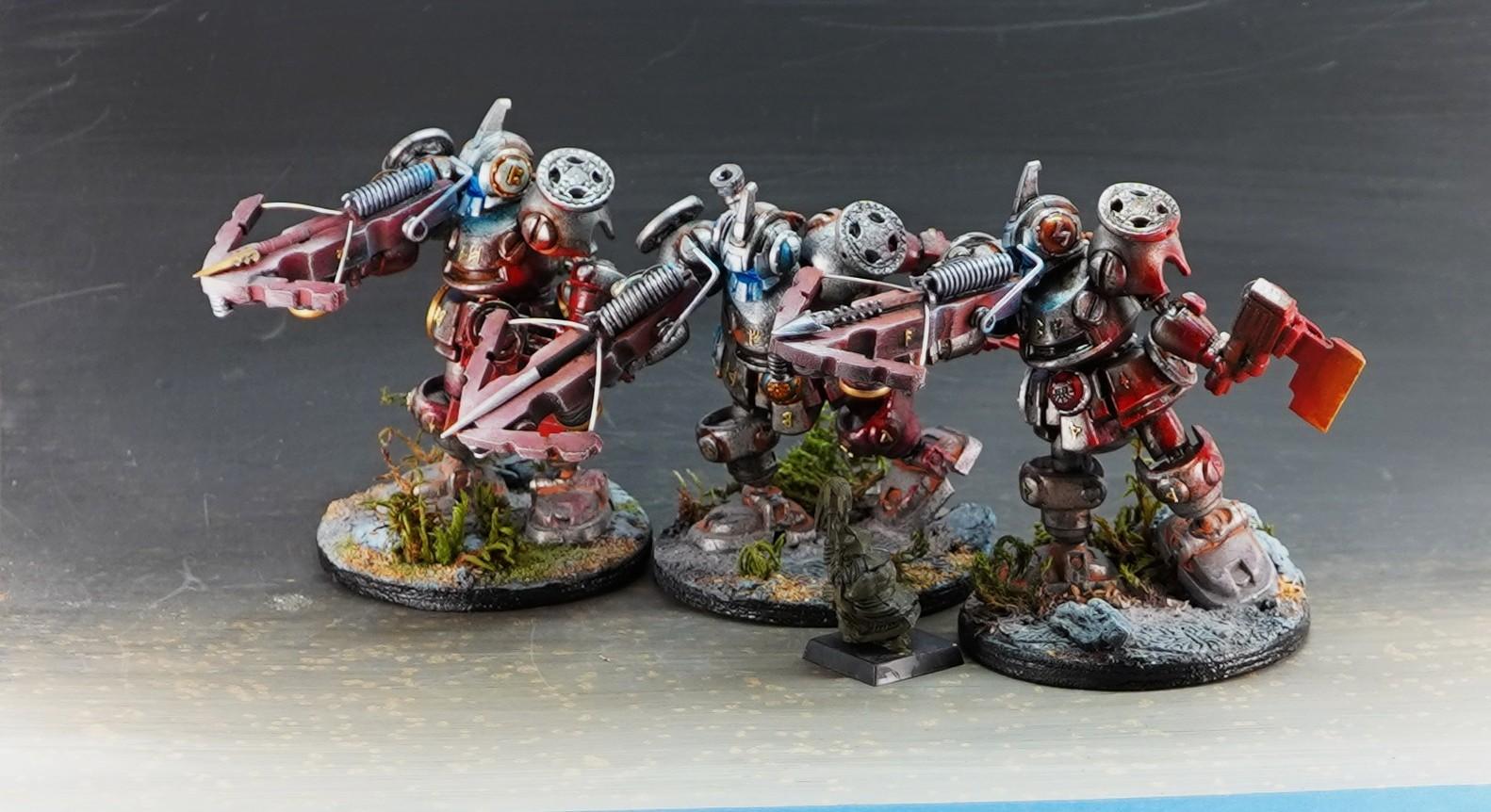 Automaton, Dwarves, Golem, Walker