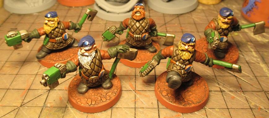 Combat Engineers, Death Korps of Krieg, Squats