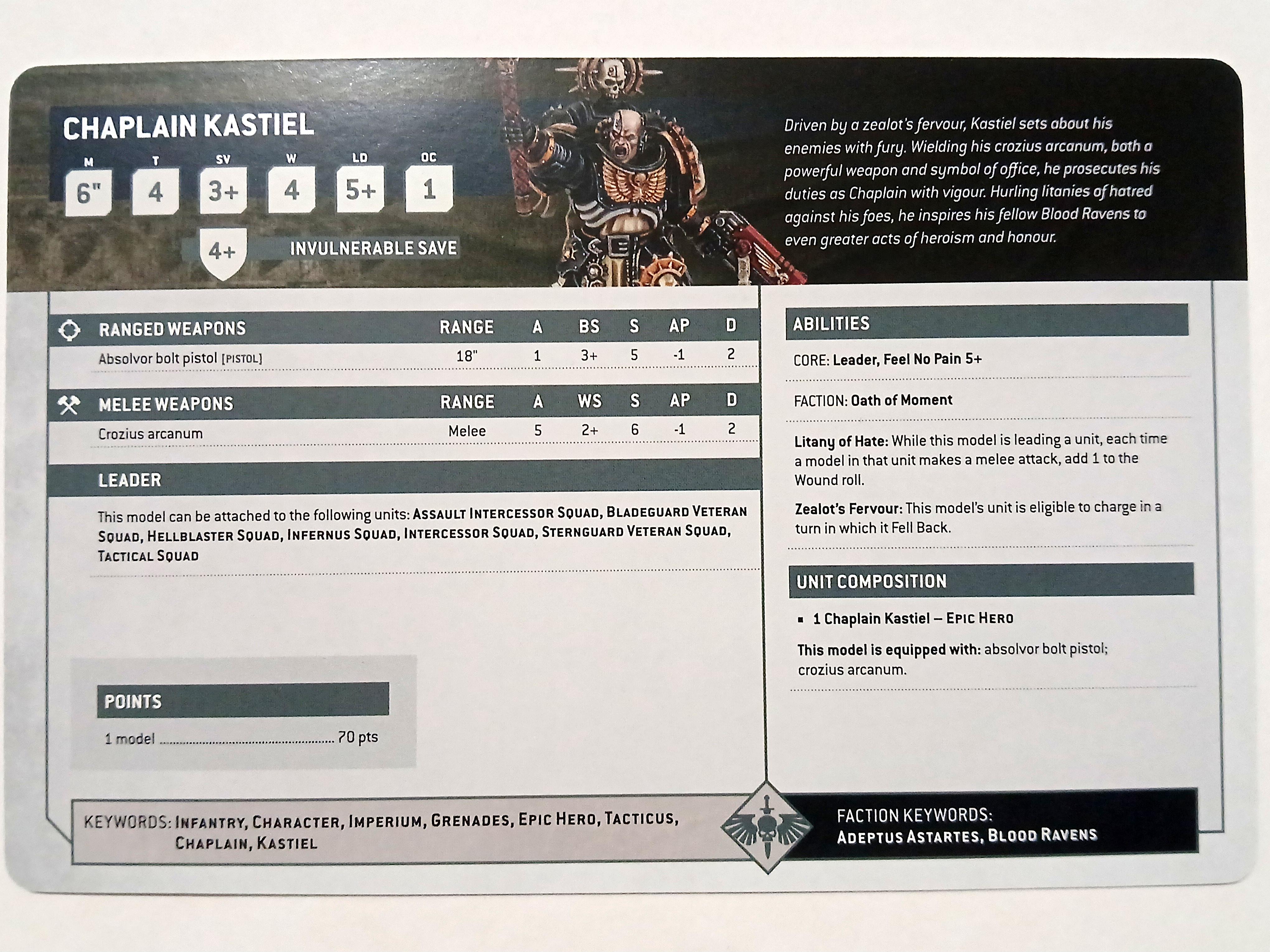 Blood Ravens Chaplain 