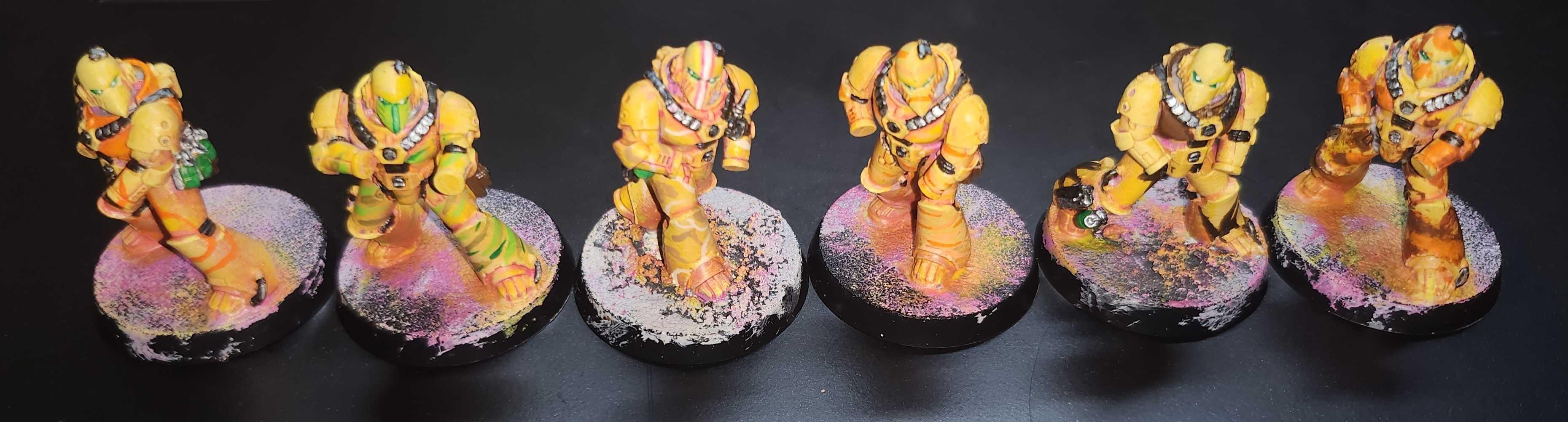 Beakies, Disciples Of Ra, Mkvi, Space Marines, Tactical Squad, Warhammer 40,000