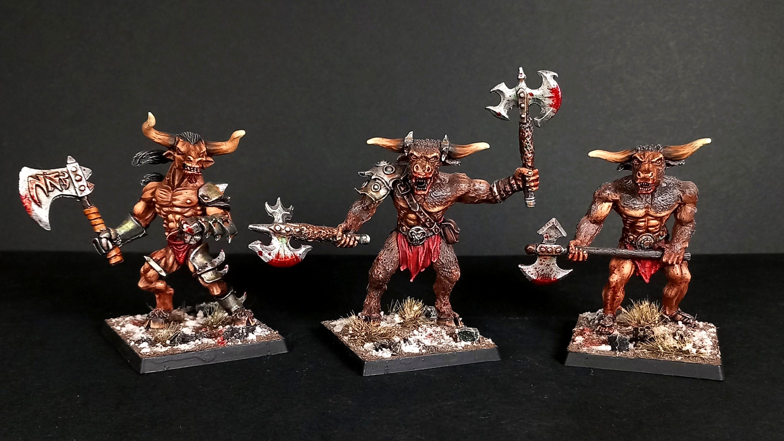 Ageofsigmar, Bloodkine, Bullgor, Bullgors, Doombull, Minotaur, Reaper, Reaperminiatures, Warhammer Fantasy, Warhammerfantasy