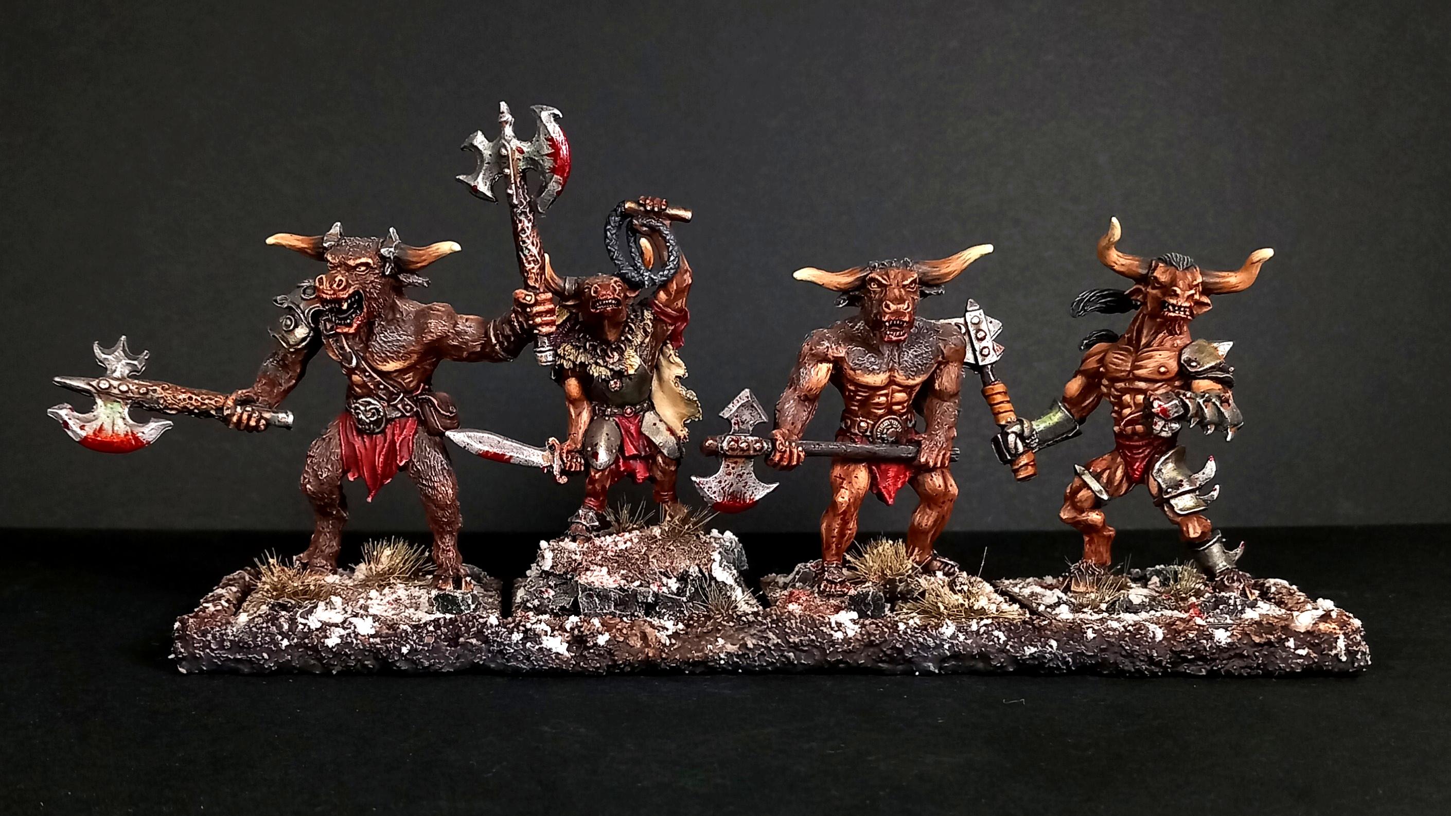 Ageofsigmar, Bloodkine, Bullgor, Bullgors, Doombull, Minotaur, Reaper, Reaperminiatures, Warhammer Fantasy, Warhammerfantasy