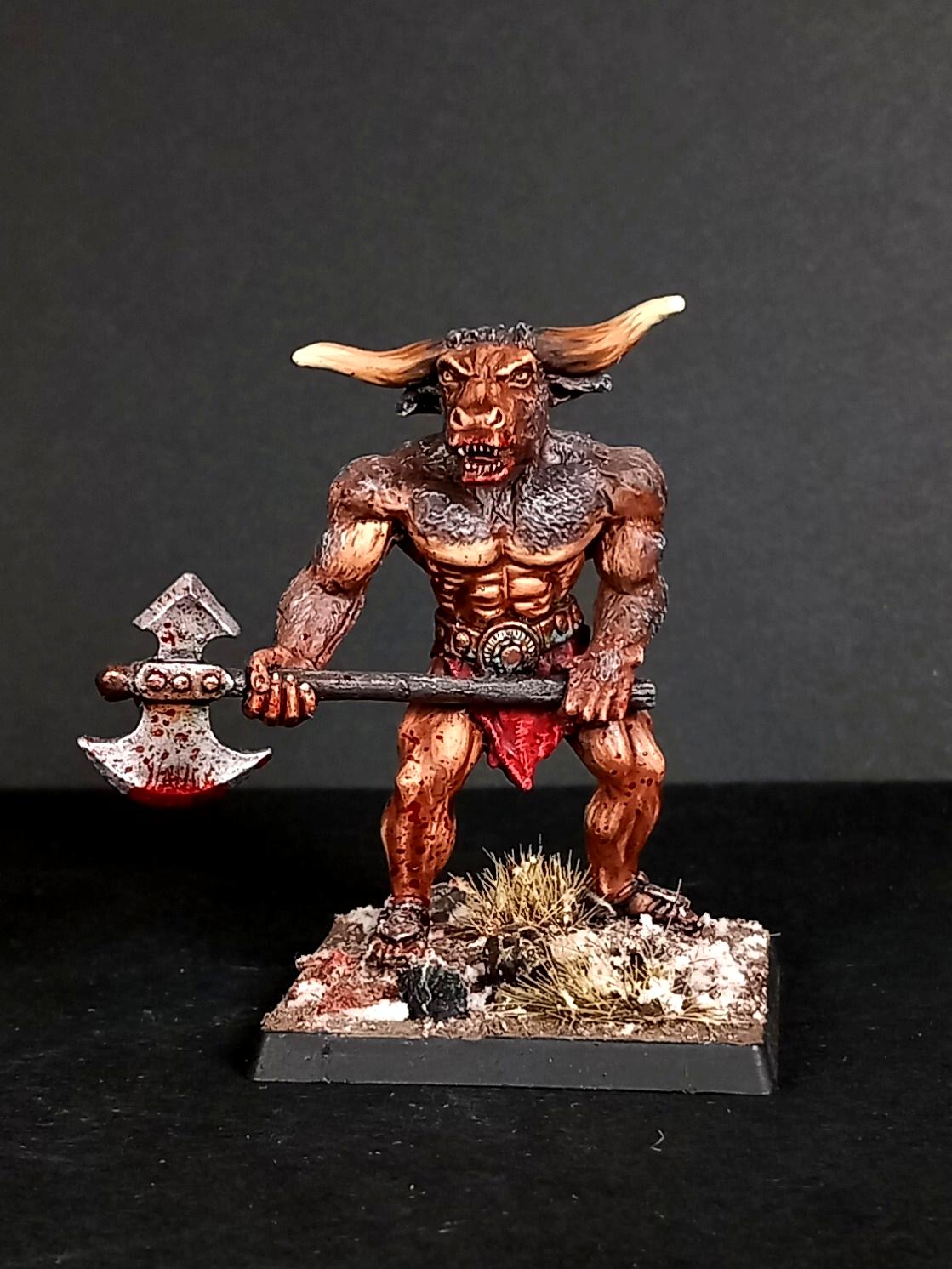 Ageofsigmar, Bloodkine, Bullgor, Bullgors, Doombull, Minotaur, Reaper, Reaperminiatures, Warhammer Fantasy, Warhammerfantasy