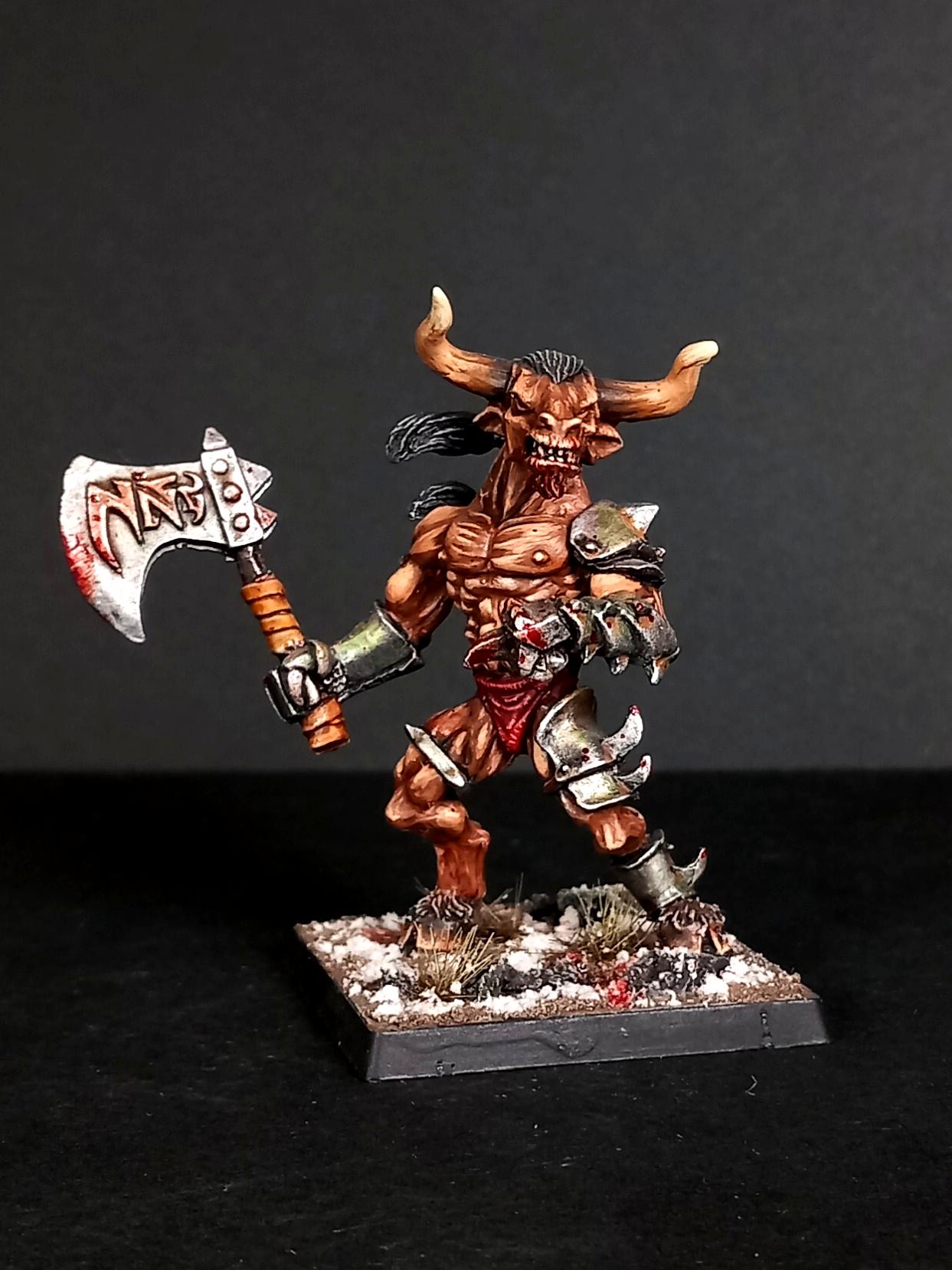 Ageofsigmar, Bloodkine, Bullgor, Bullgors, Doombull, Minotaur, Reaper, Reaperminiatures, Warhammer Fantasy, Warhammerfantasy