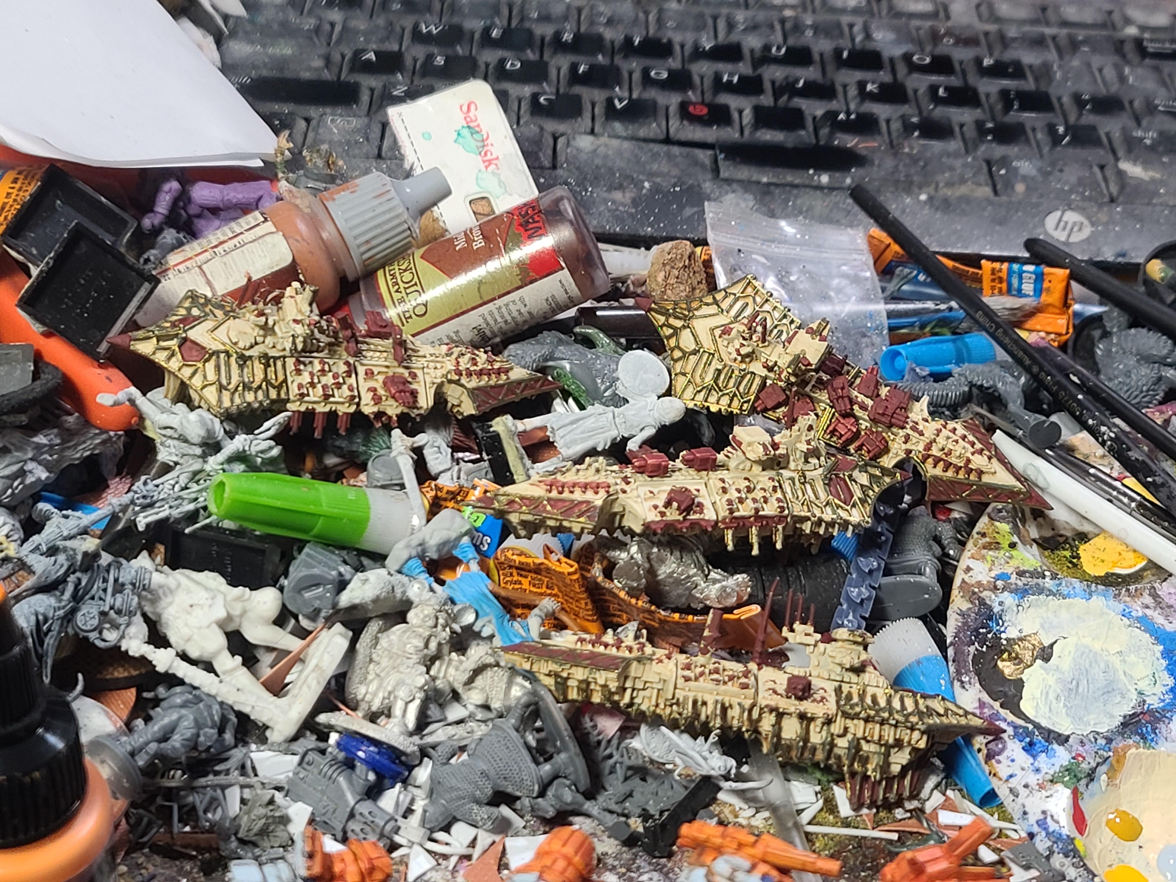 Acheron, Battlefleet Gothic, Chaos, Cruiser, Games Workshop, Inferno, Spaceship