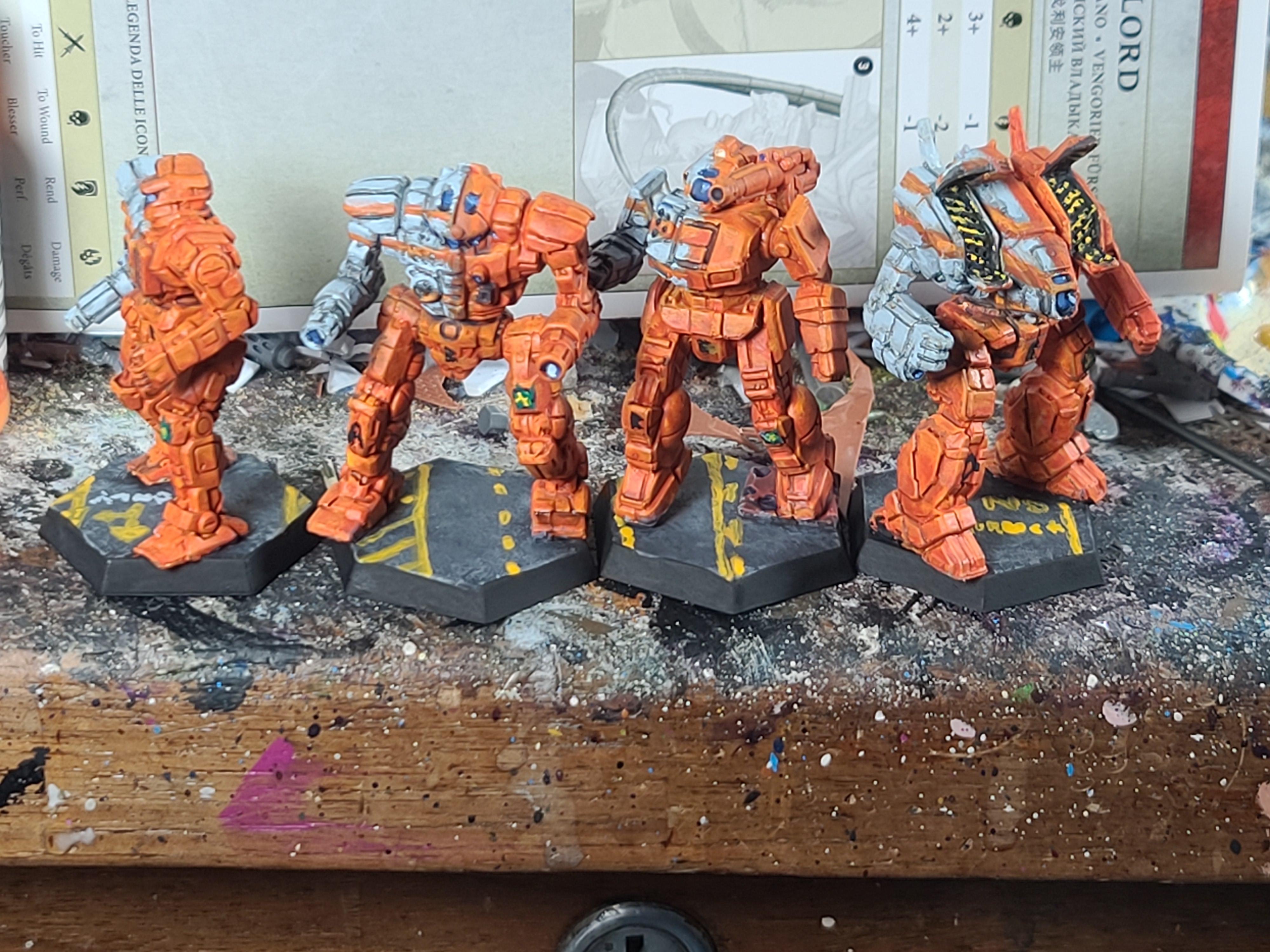 Archers, Avellar Guard, Battletech, Catalyst Game Labs, Centurion, Mech, Merlin, Orange, Outworlds Alliance, Shadow Hawk