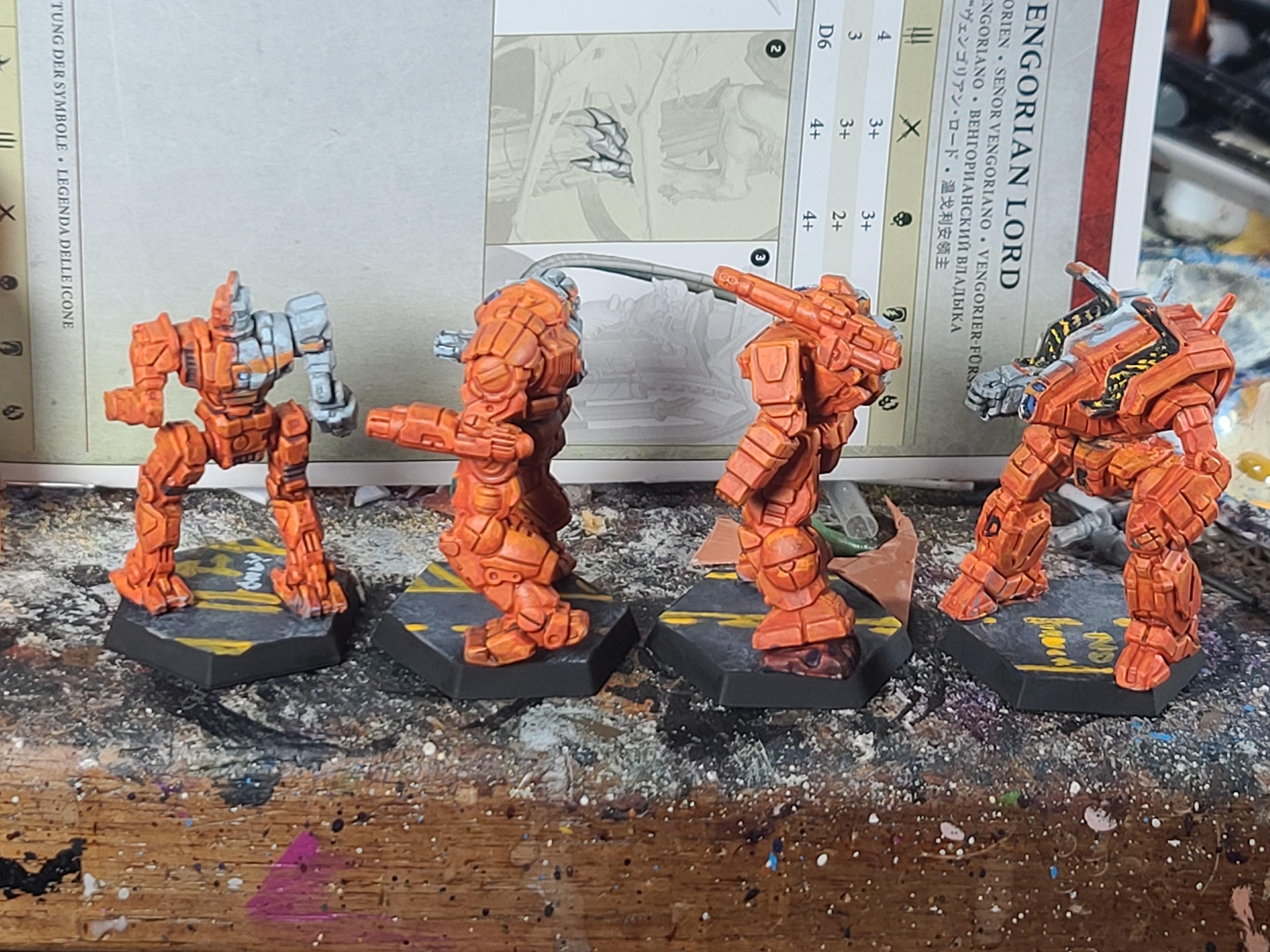 Archers, Avellar Guard, Battletech, Catalyst Game Labs, Centurion, Mech, Merlin, Orange, Outworlds Alliance, Shadow Hawk