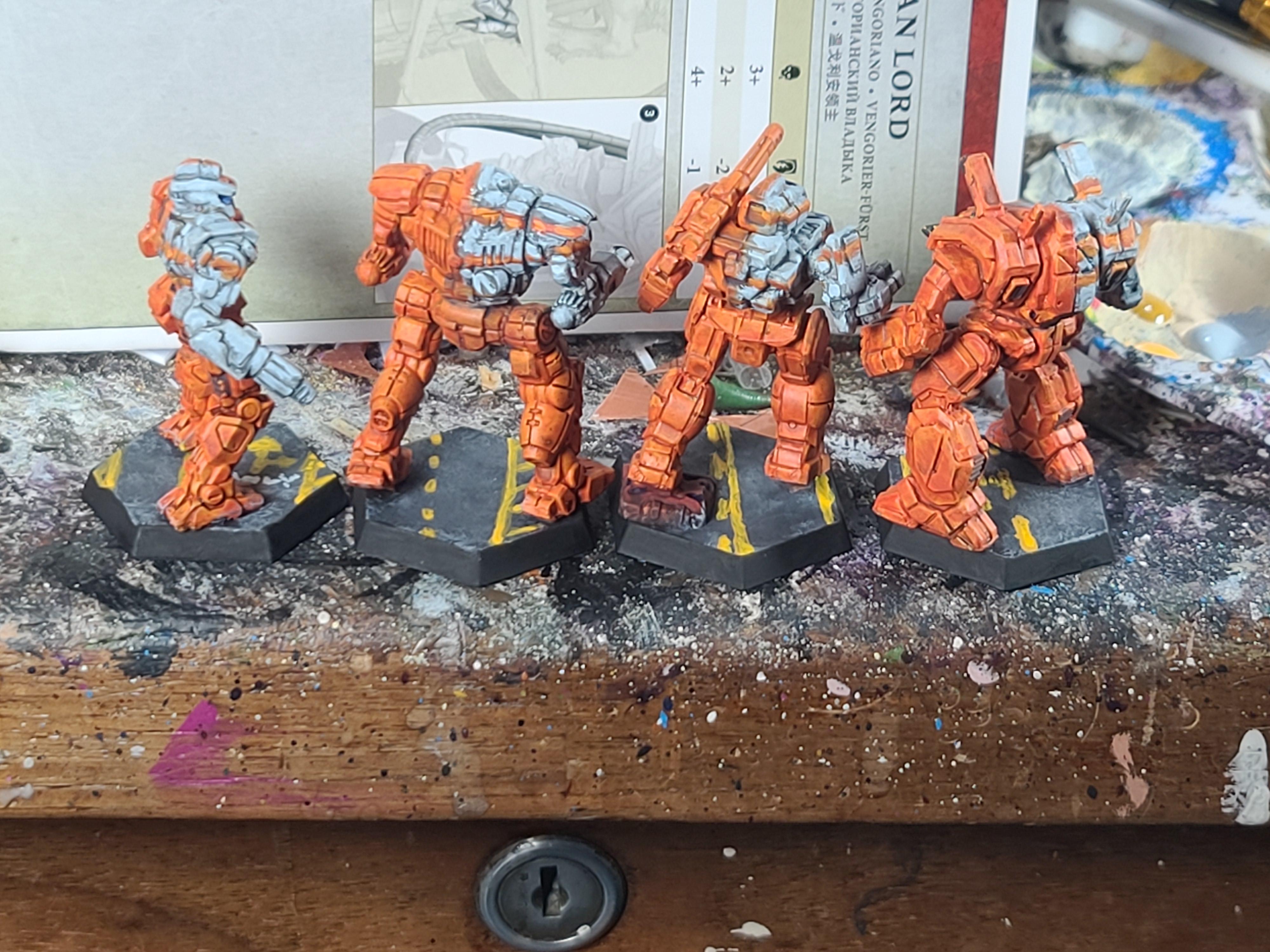 Archers, Avellar Guard, Battletech, Catalyst Game Labs, Centurion, Mech, Merlin, Orange, Outworlds Alliance, Shadow Hawk