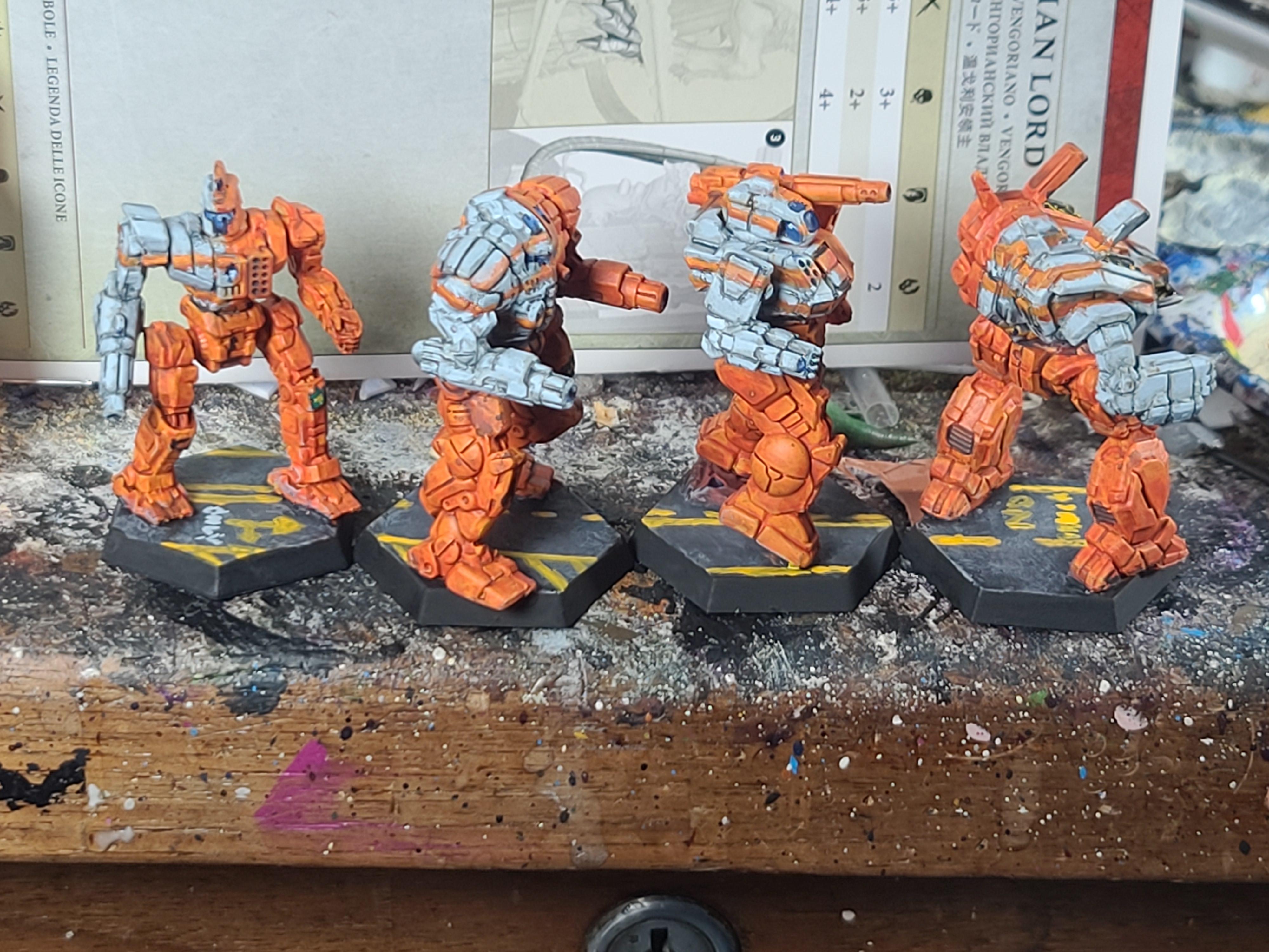 Archers, Avellar Guard, Battletech, Catalyst Game Labs, Centurion, Mech, Merlin, Orange, Outworlds Alliance, Shadow Hawk