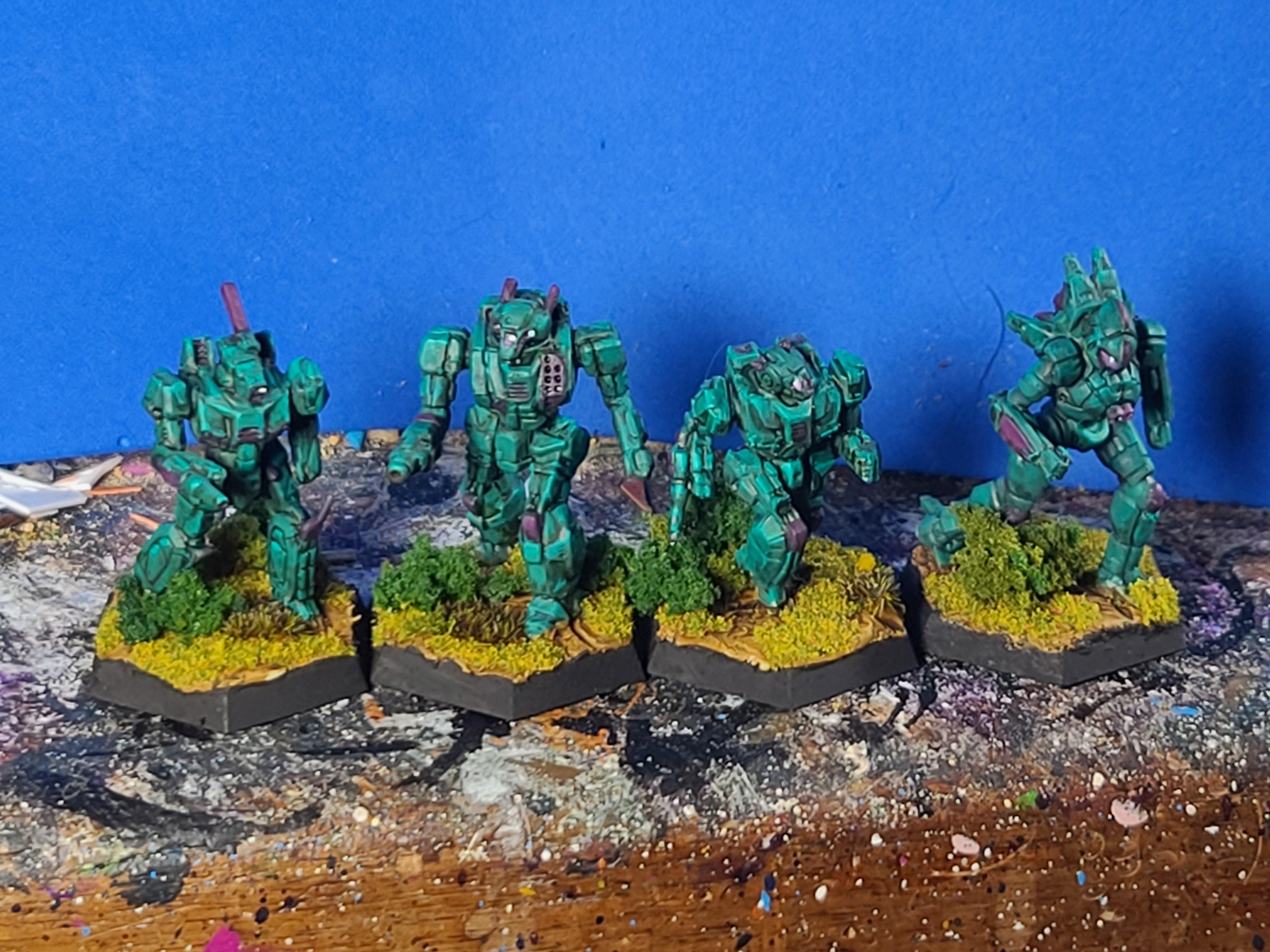 Battletech, Catalyst Game Labs, Green, Lights, Mech, Spider, Stinger, Valkerie, Wasp