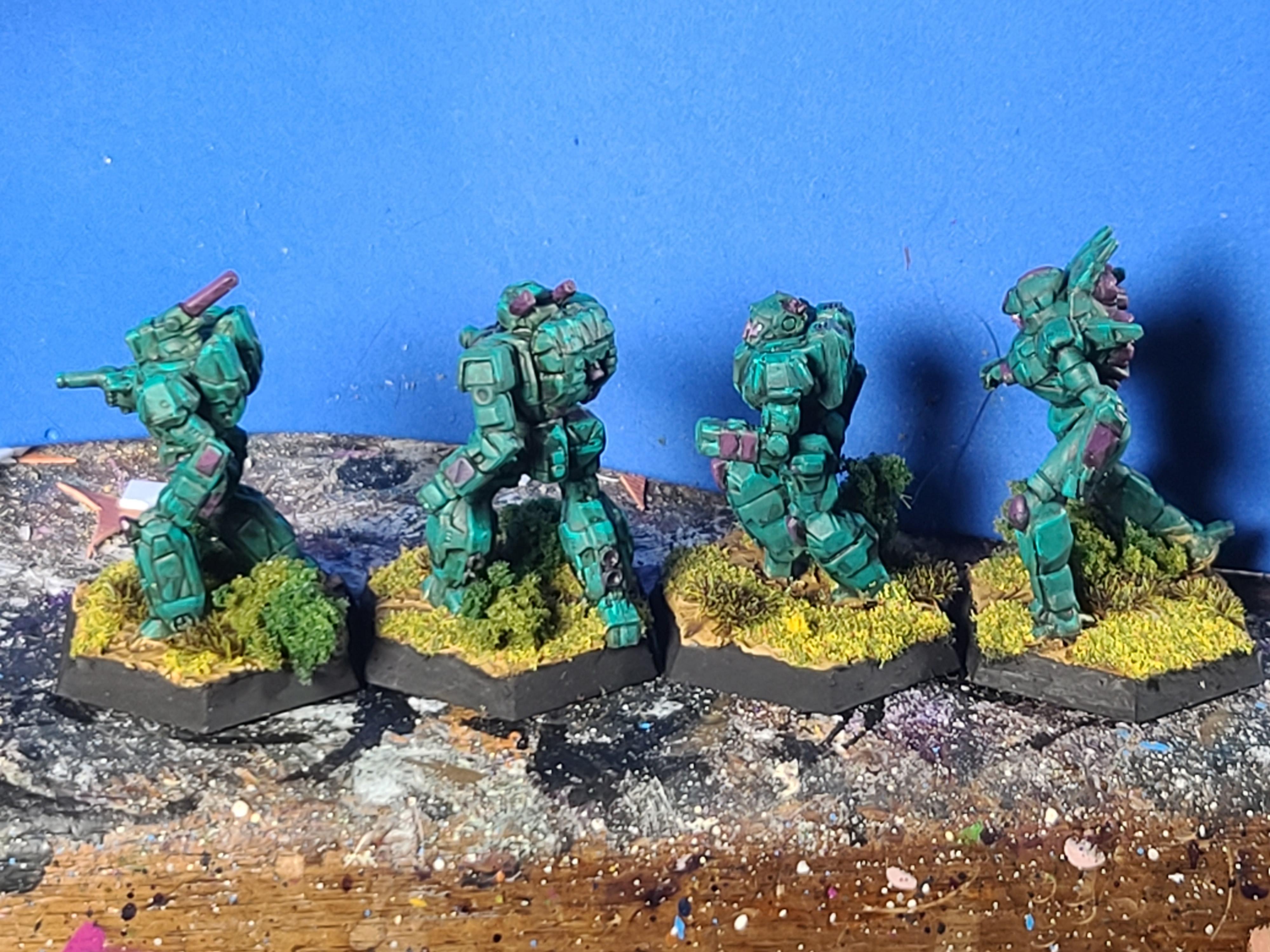Battletech, Catalyst Game Labs, Green, Lights, Mech, Spider, Stinger, Valkerie, Wasp