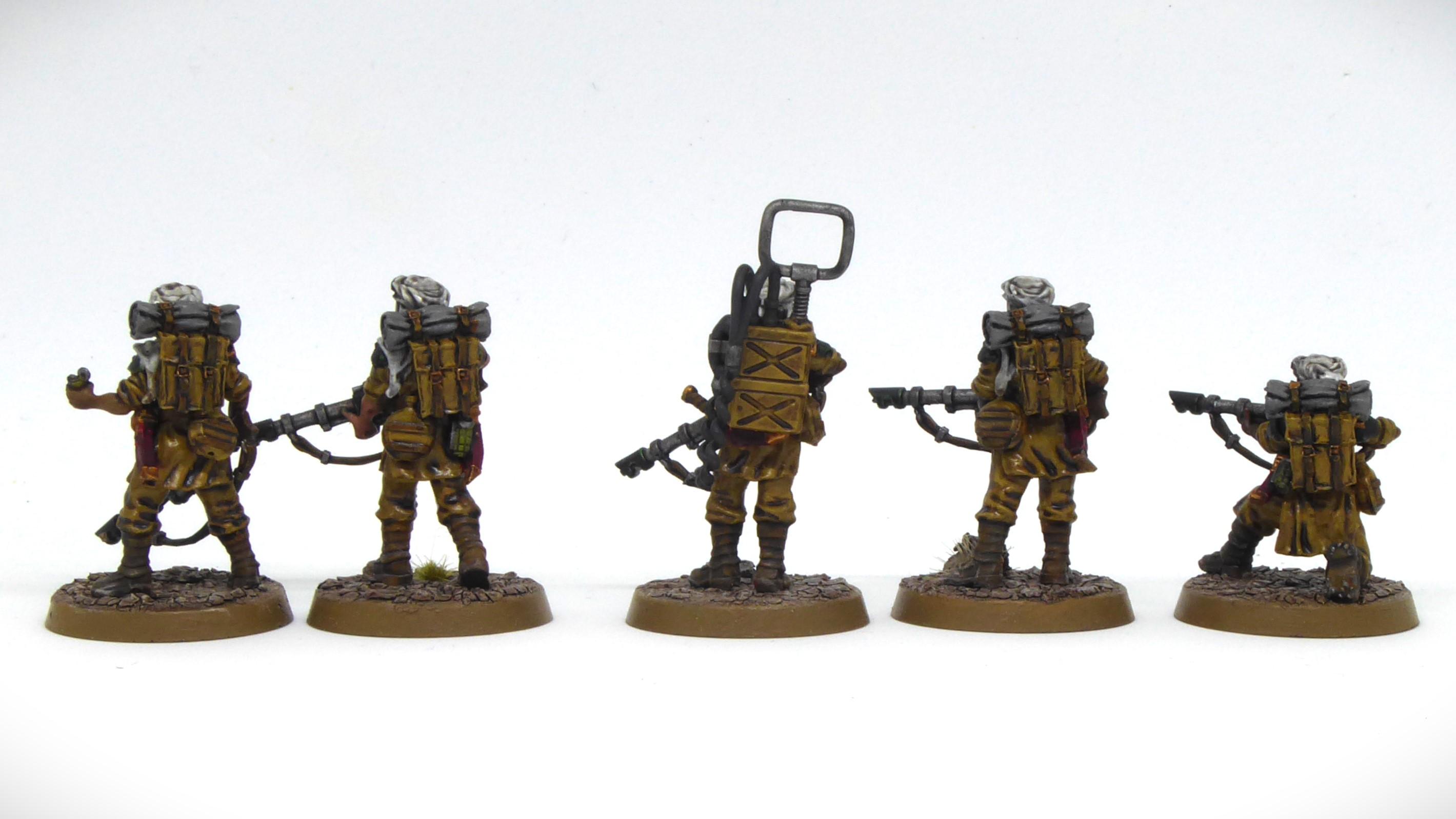 331st Infantry Regiment, Desert Scorpions, Imperial Guard, Tallarn Desert Raiders, Victoria Miniatures, Vox Caster