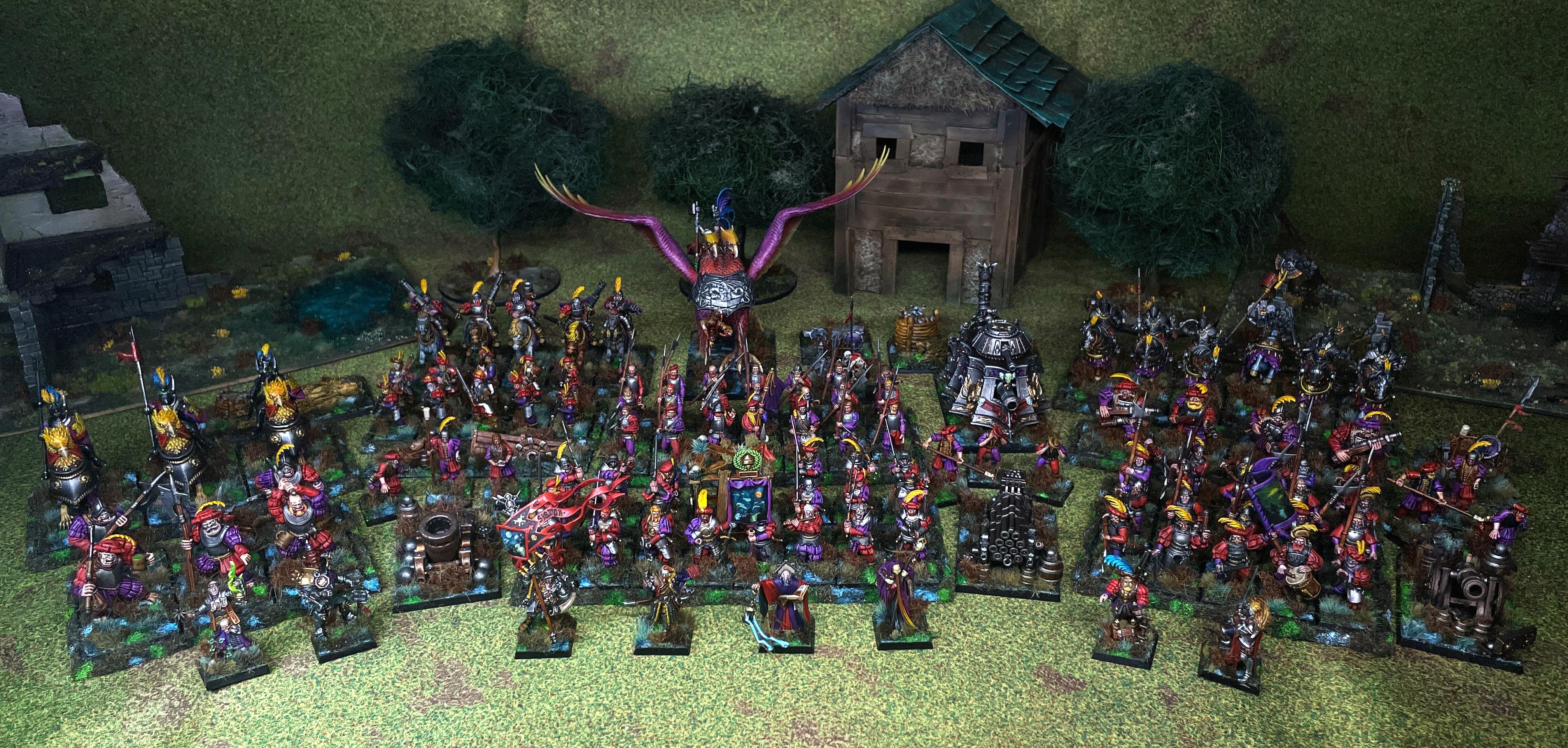 Army, Big, Empire Of Man, Sylvania Empire Army, The Levy Of Grim Moor