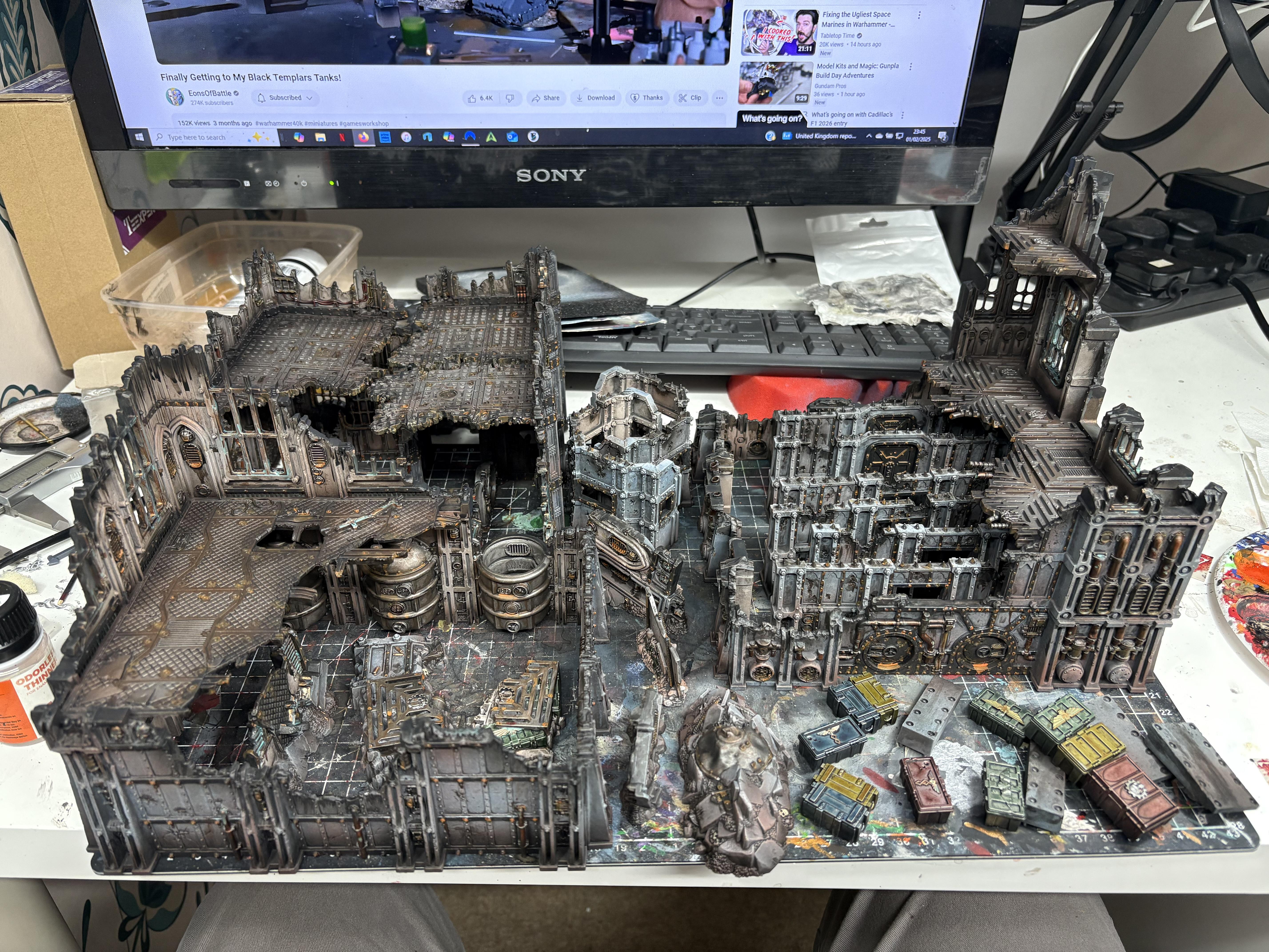 Kill Team, Killzone, Terrain, Volkus, Warhammer 40,000, Work In Progress