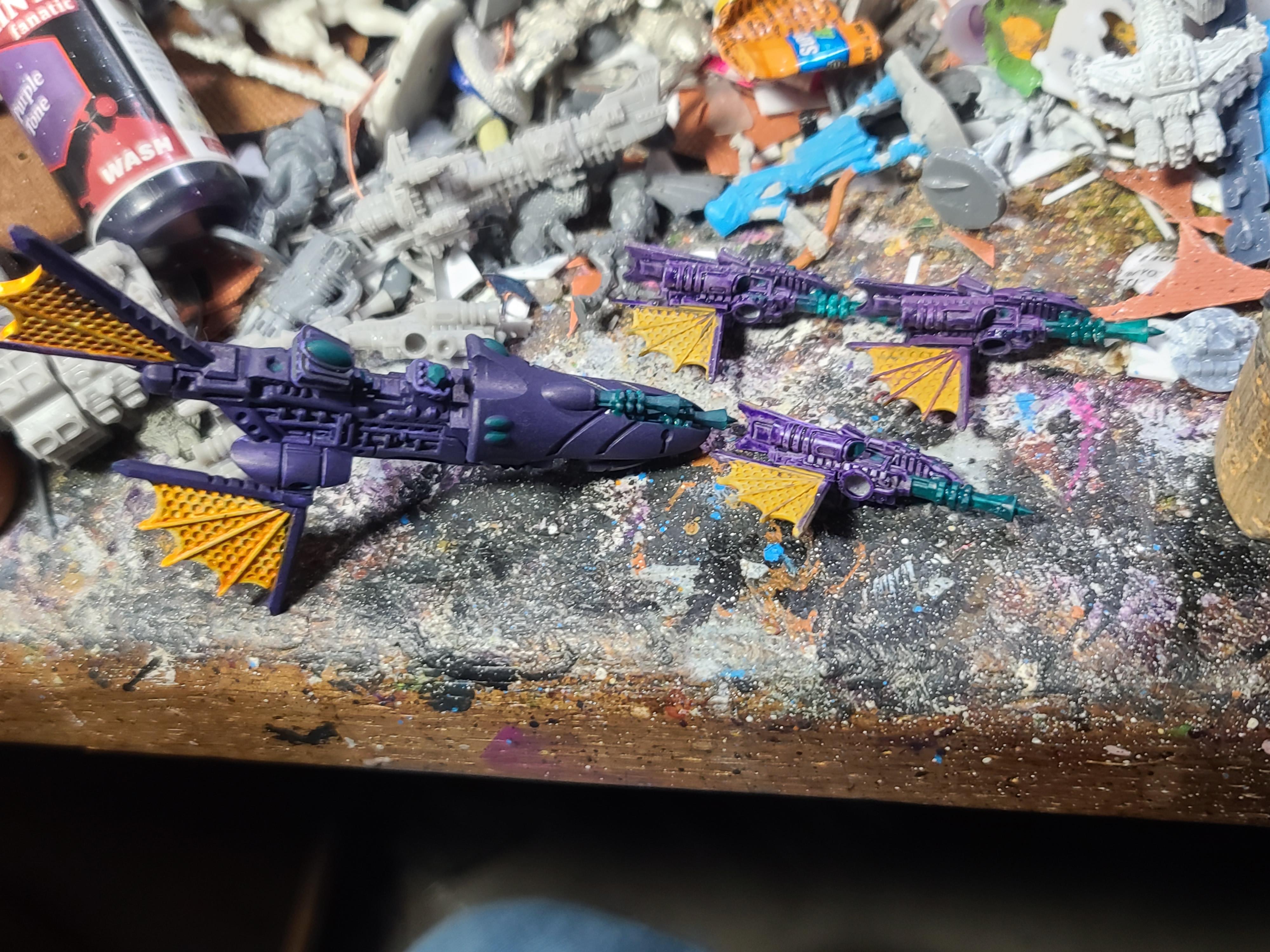 3d Prints, Aurora, Battlefleet Gothic, Cruiser, Eldar, Escorts, Godforged Miniatures, Hemlock, Soulforge Studios