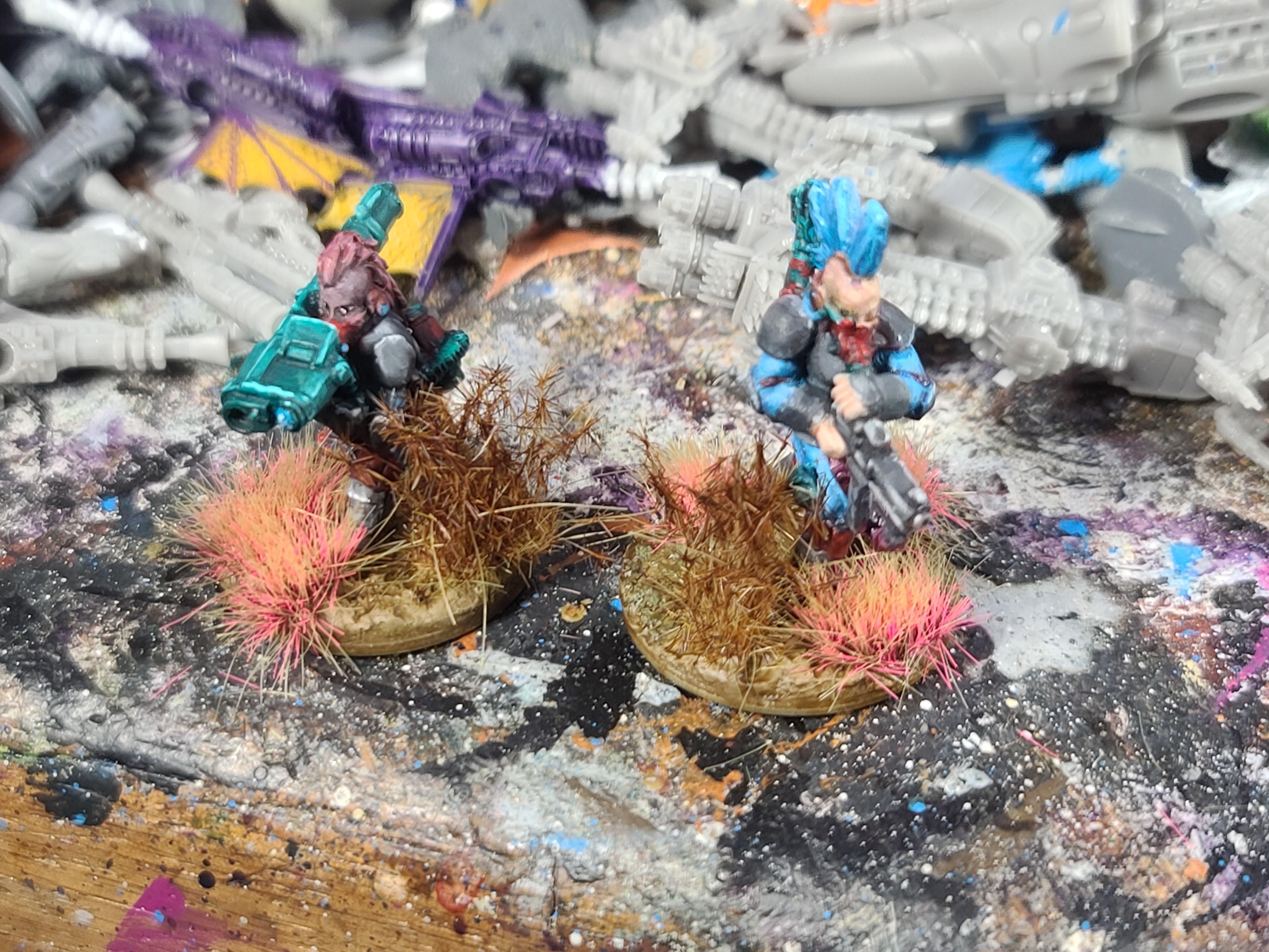 Bad Squiddo, Boomer, Missile Team, Post Apocalyptic, Shane Hoyle Sculpt, Smg, Teeth