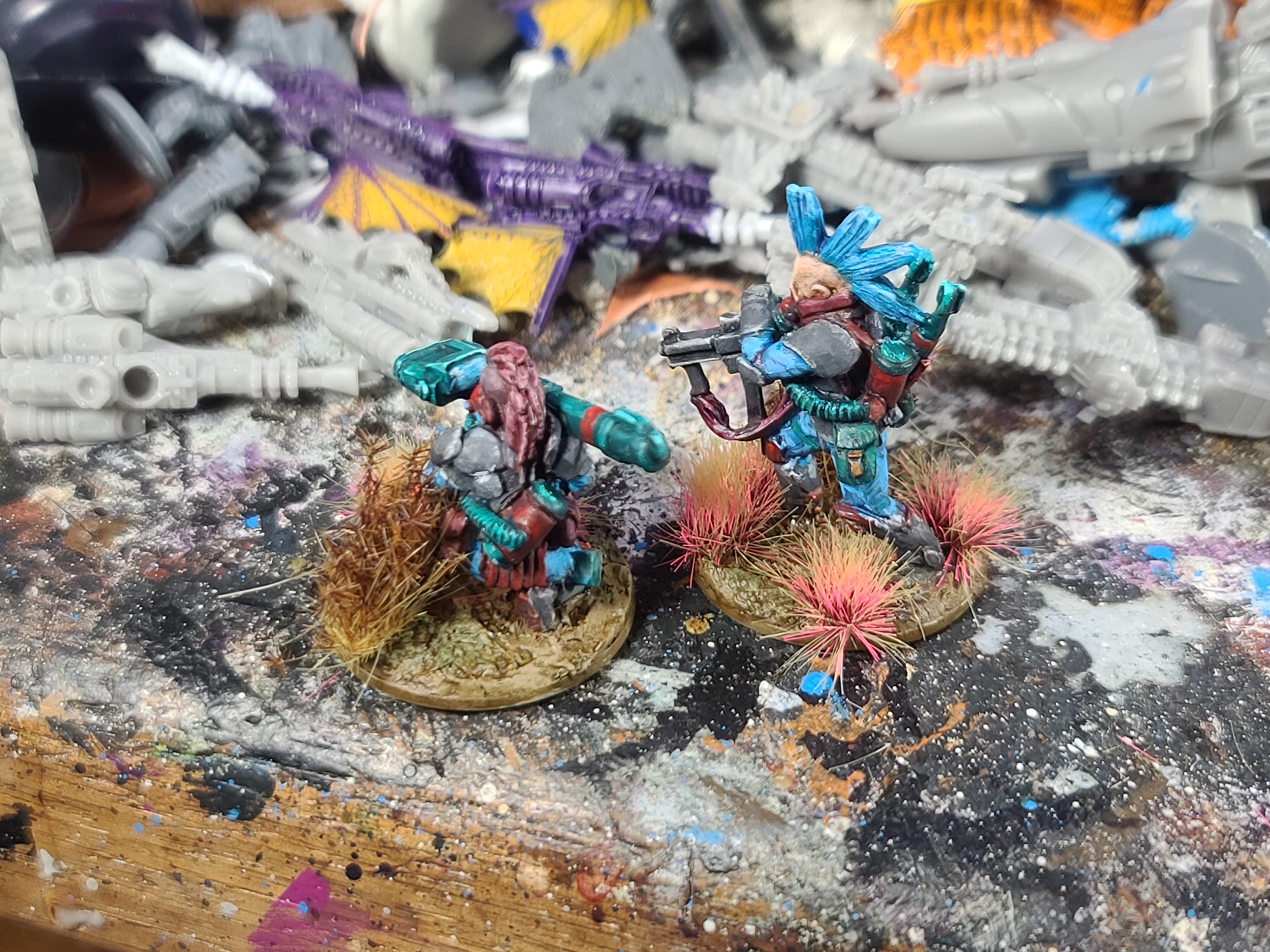 Bad Squiddo, Boomer, Missile Team, Post Apocalyptic, Shane Hoyle Sculpt, Smg, Teeth