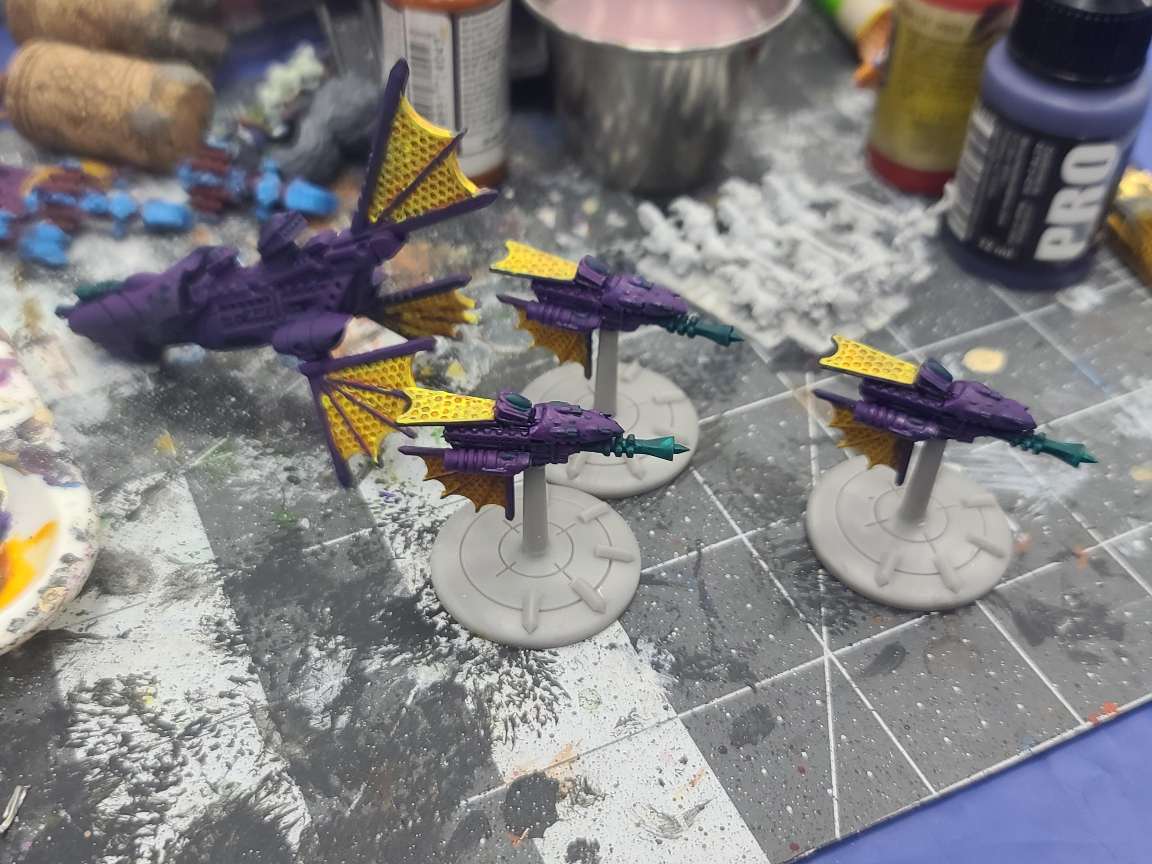 3d Print, Aurora, Battlefleet Gothic, Cruiser, Eldar, Escorts, Godforge Miniatures, Hemlock, Soulforged Studios