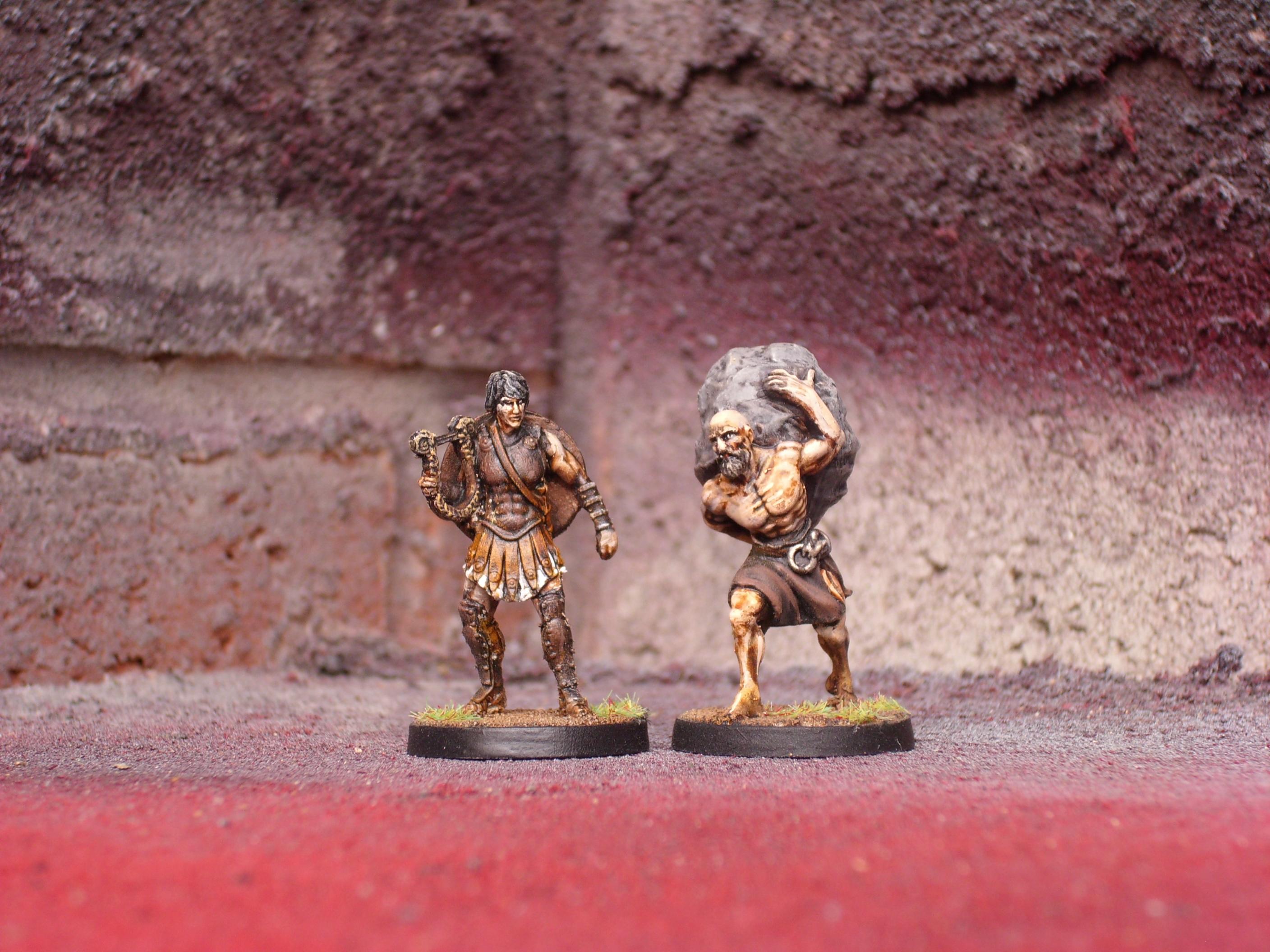 Greek, Greek Mythology, Hero, Monolith Games, Mythic Battle Pantheon, Orpehus, Sisyphus