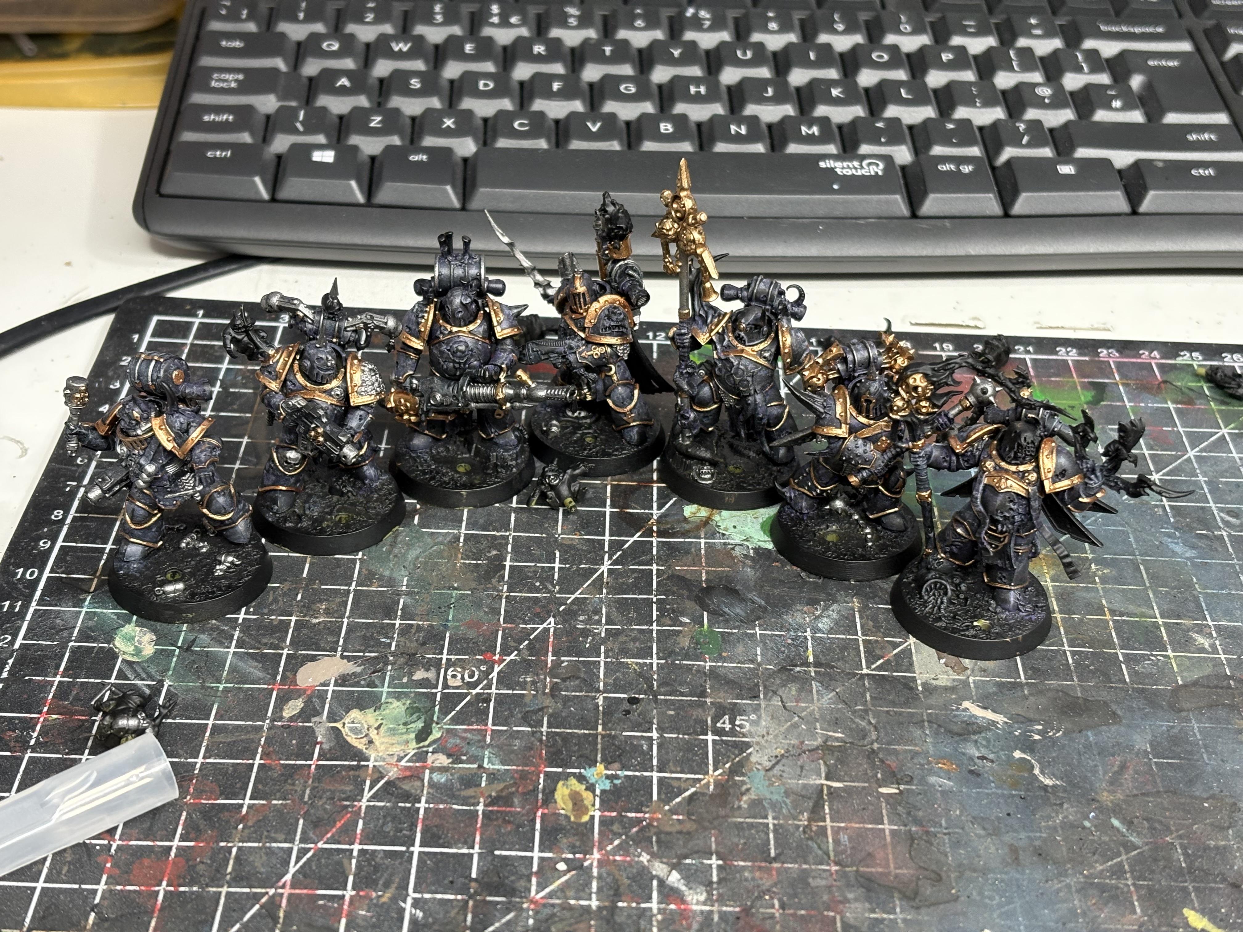 Chaos Space Marines, Death Guard, Kill Team, Plague Marines, Series 3, Space Marine Heroes, Space Marines, Warhammer 40,000