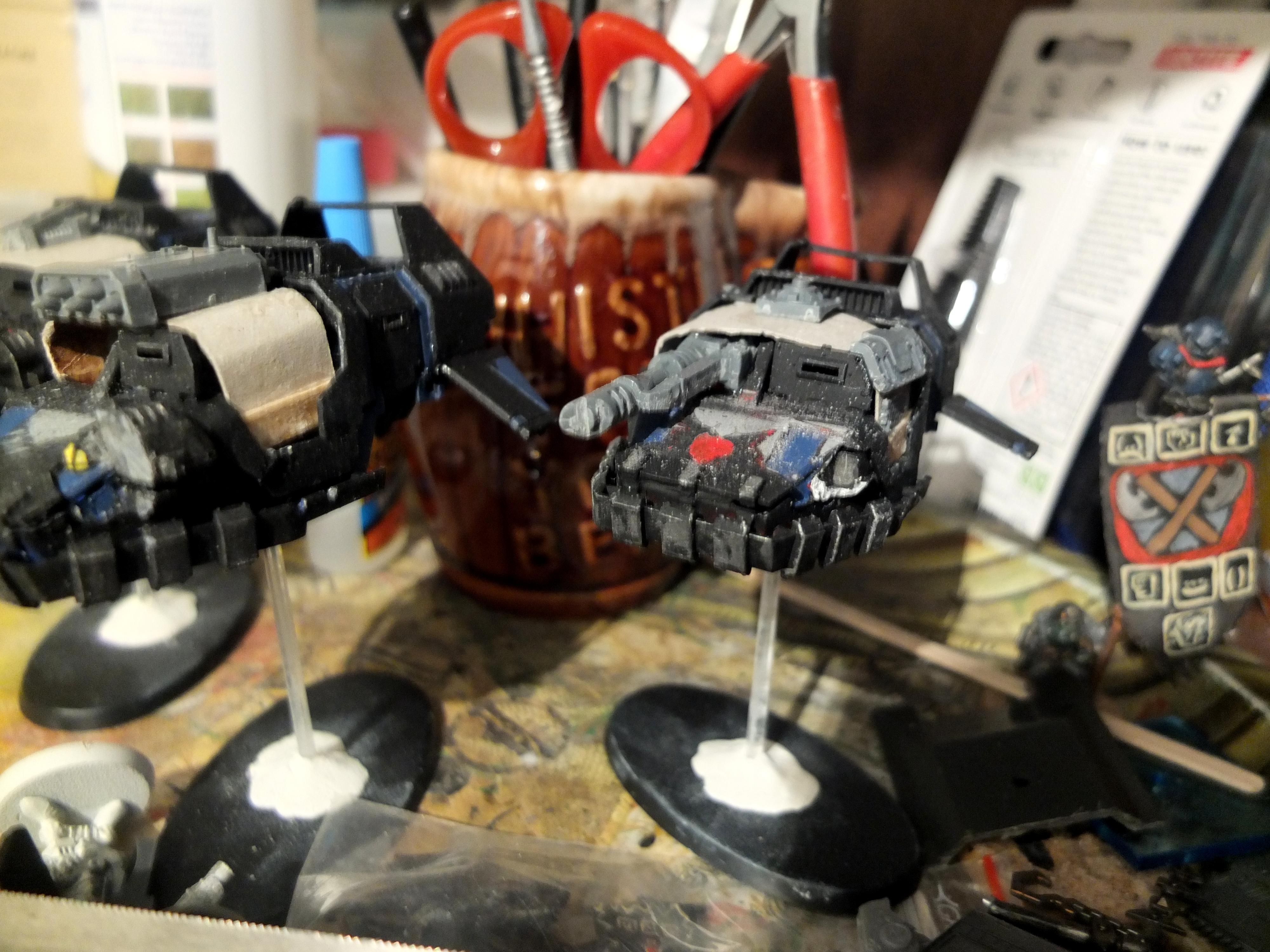Conversion, Deffkopta, Kit Bash, Land Speeder, Orks