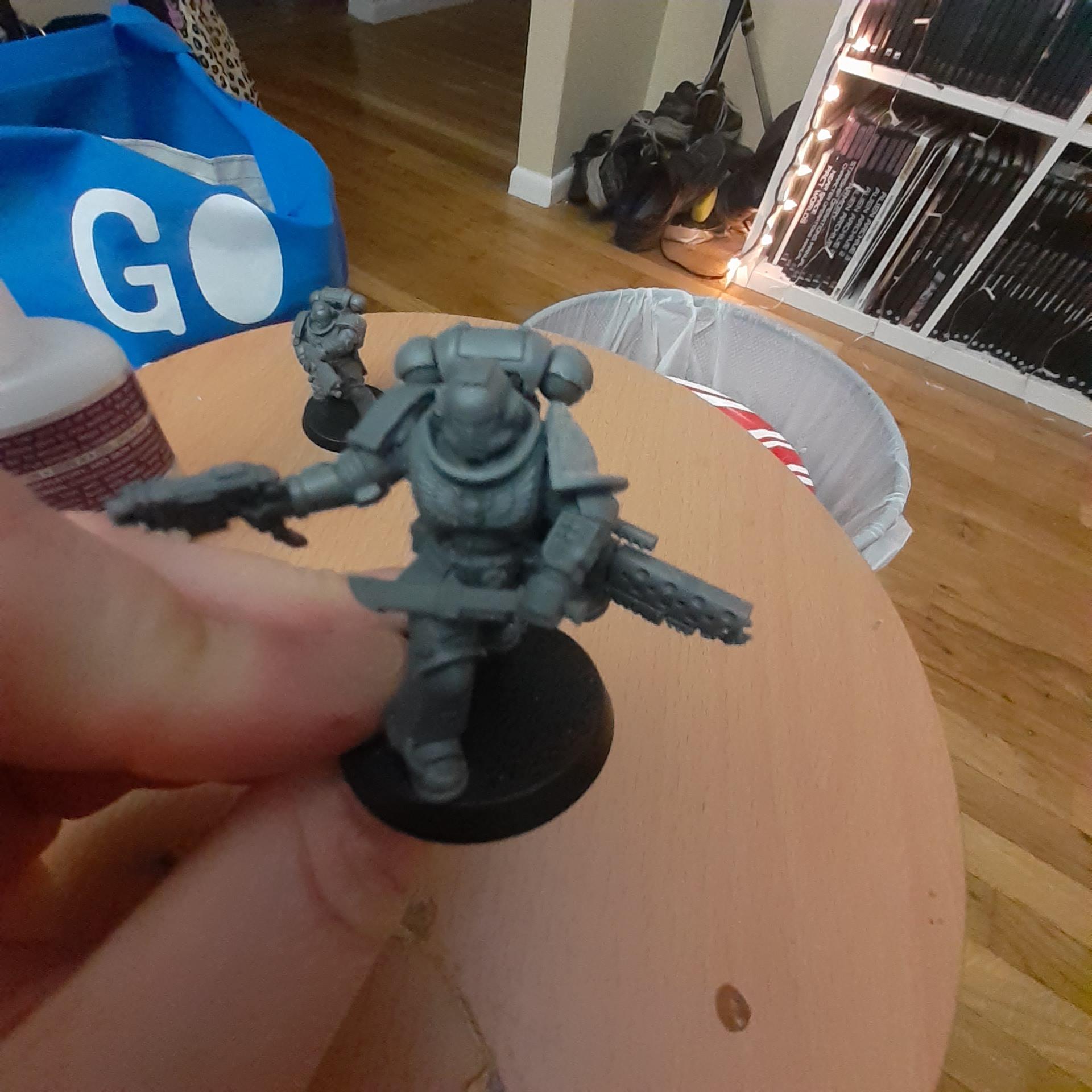 Astartes, Conversion, Deathwatch, Infernal, Intercessor, Primaris, Waaazag, Warhammer 40,000