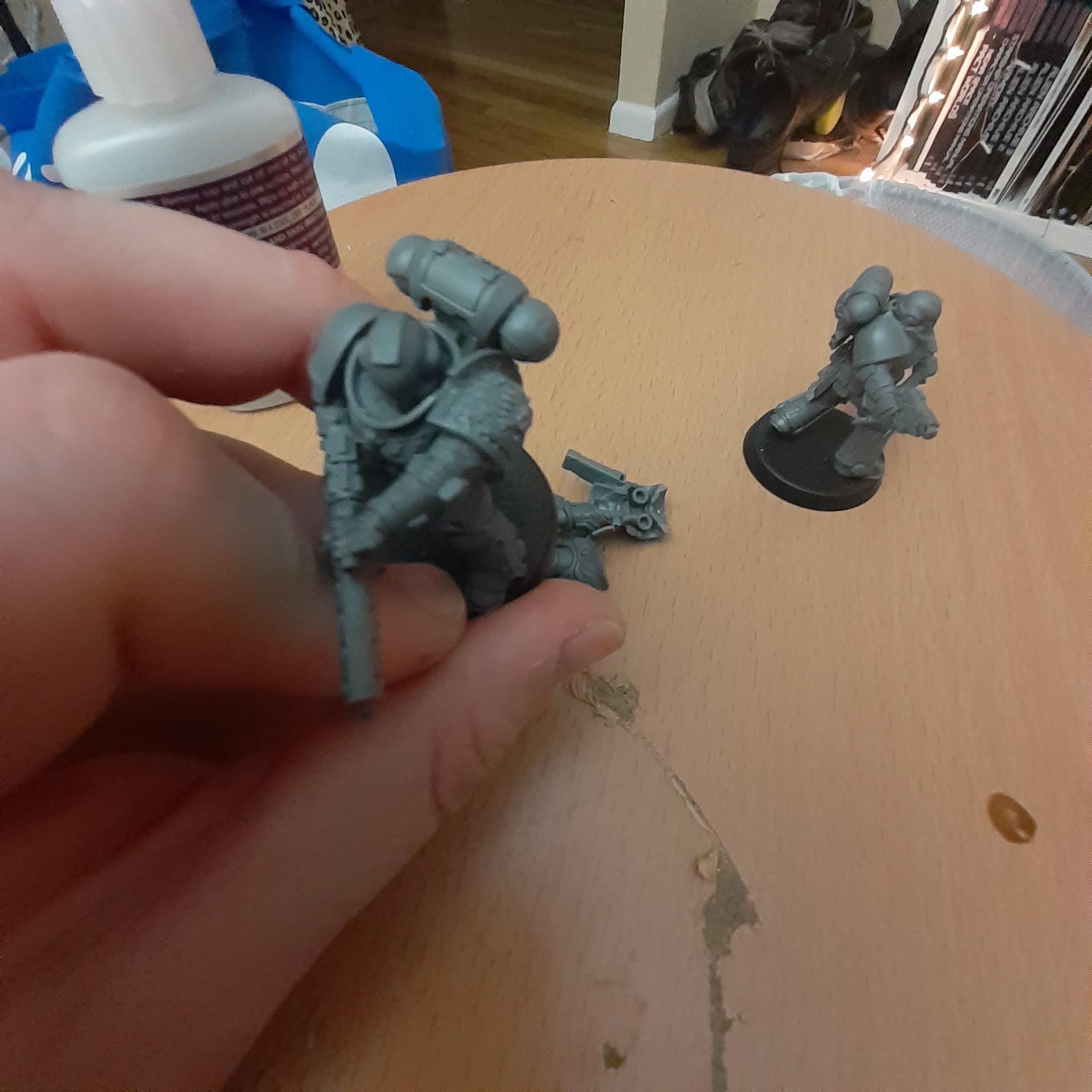 Astartes, Conversion, Deathwatch, Infernal, Intercessor, Primaris, Waaazag, Warhammer 40,000