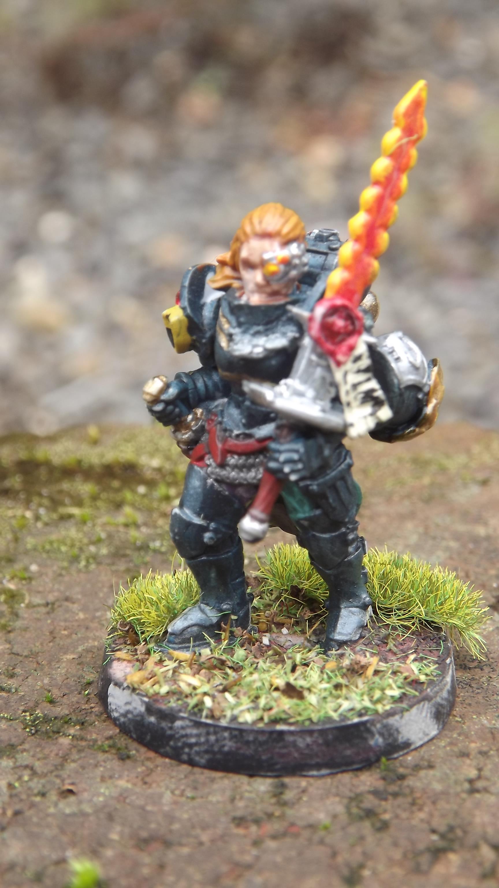 Anvil Industry, Character, Flamberge, Greatsword, Power Armour, Power Sword, Sister Superior, Sisters Of Battle
