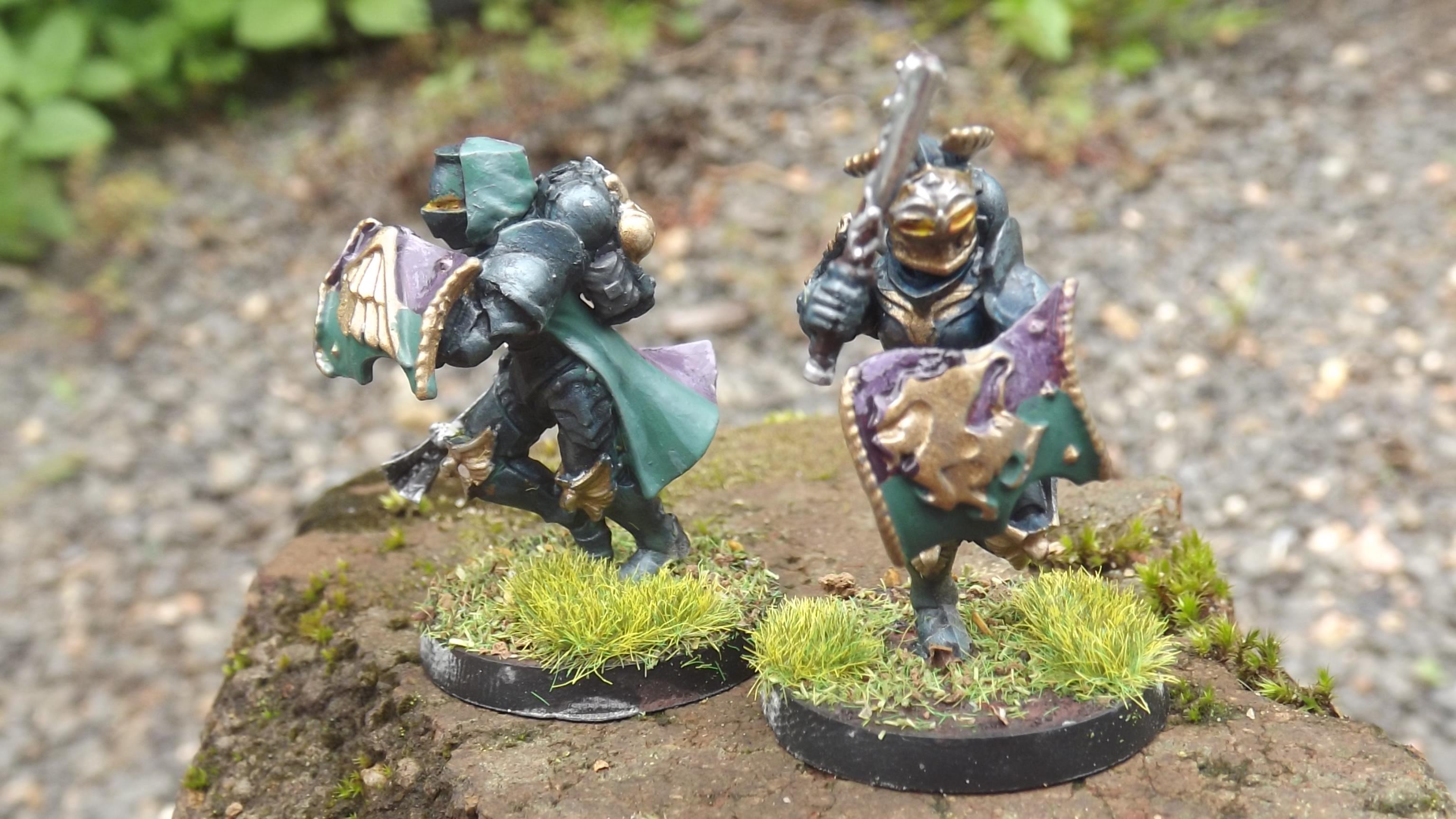Anvil Industry, Battle Sisters, Empire Shields, Old World, Power Armour, Power Axe, Power Mace, Shields, Sisters Of Battle, Veteran