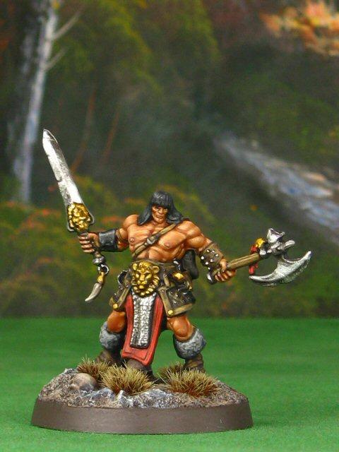 Barbarian, Reaper, Reaper Miniatures "Brand Oathblood" Human Barbarian
