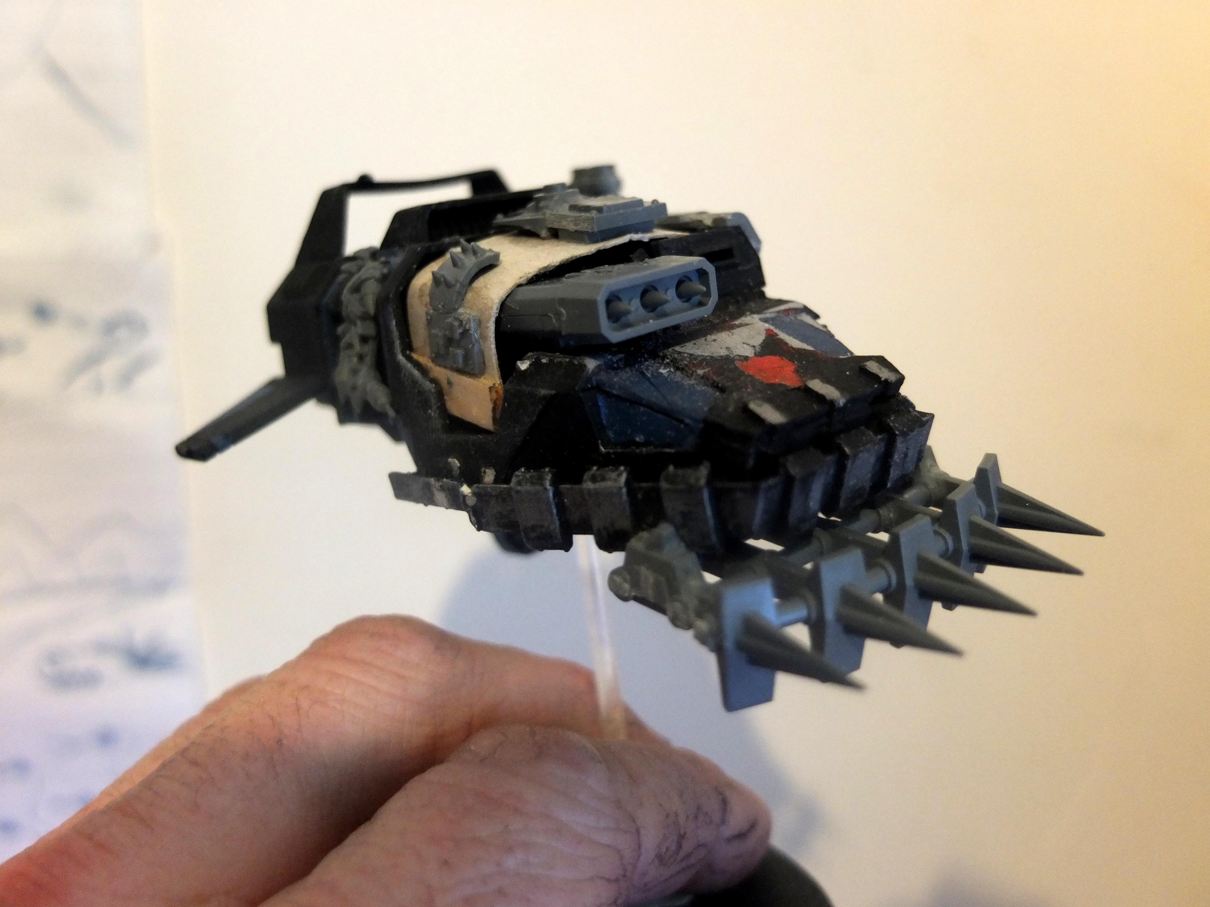 Blood Axe, Chinork, Conversion, Deffkopta, Land Speeder, Work In Progress