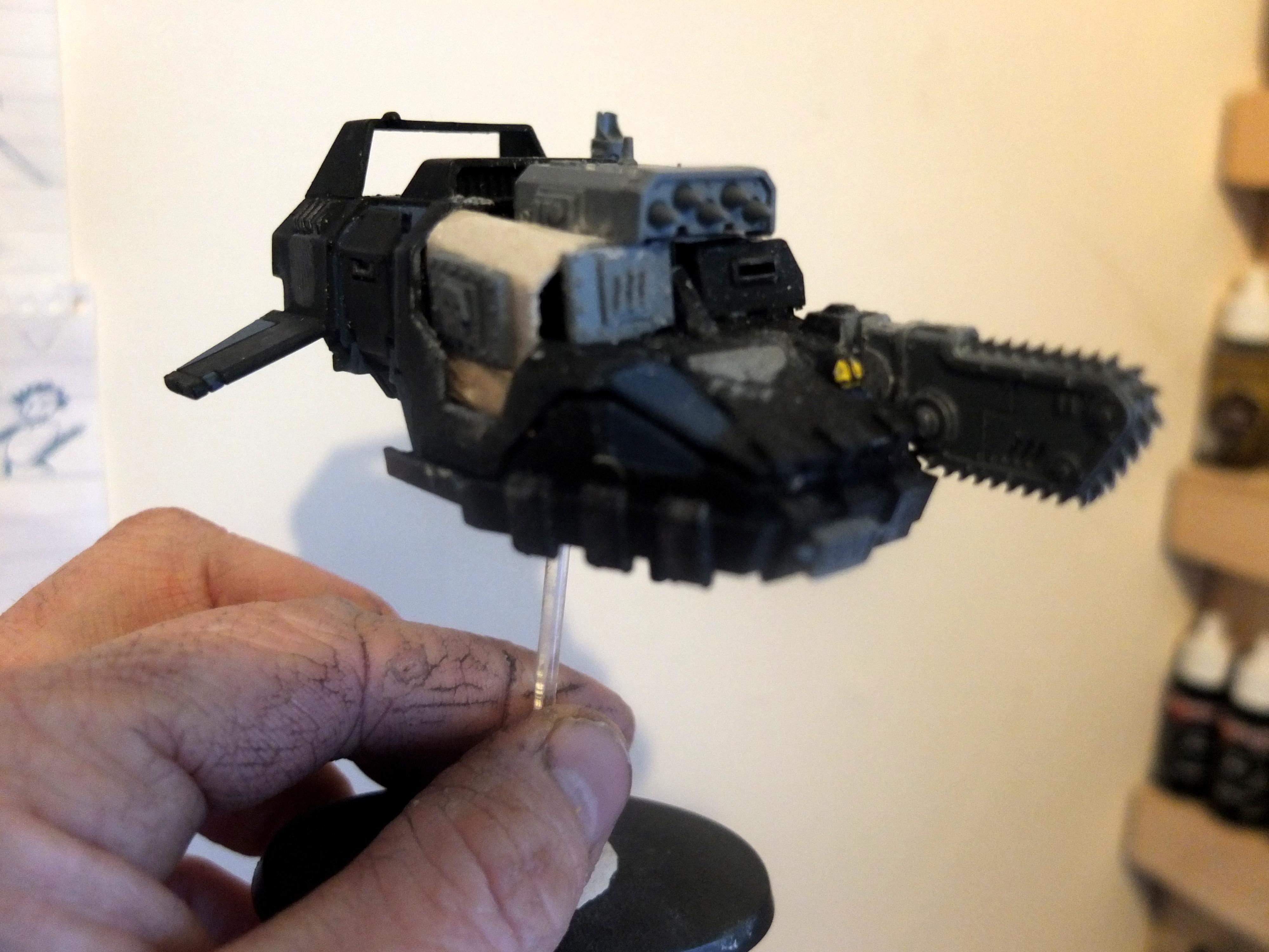 Blood Axe, Chinork, Conversion, Deffkopta, Land Speeder, Work In Progress