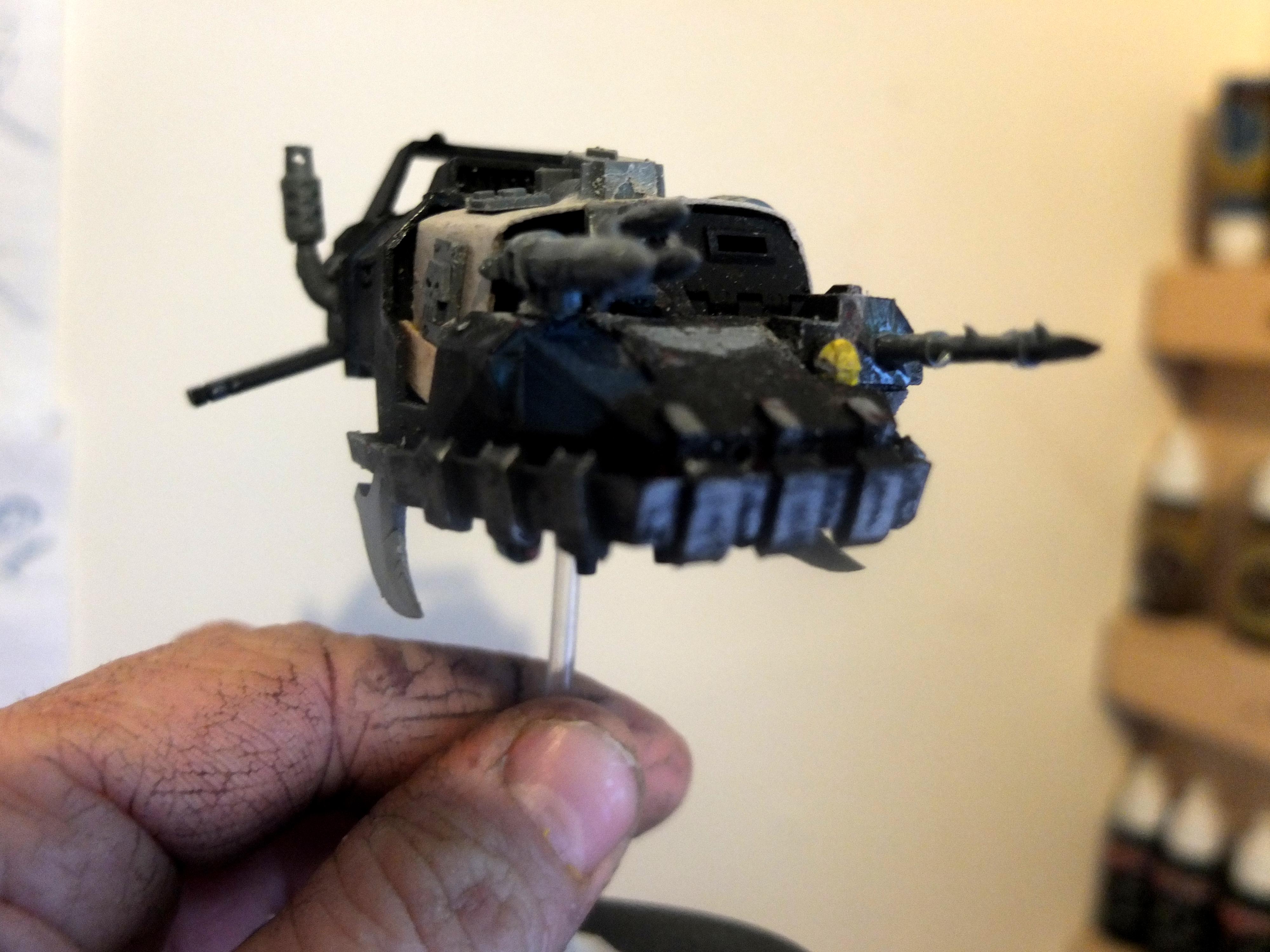 Blood Axe, Chinork, Conversion, Deffkopta, Land Speeder, Work In Progress