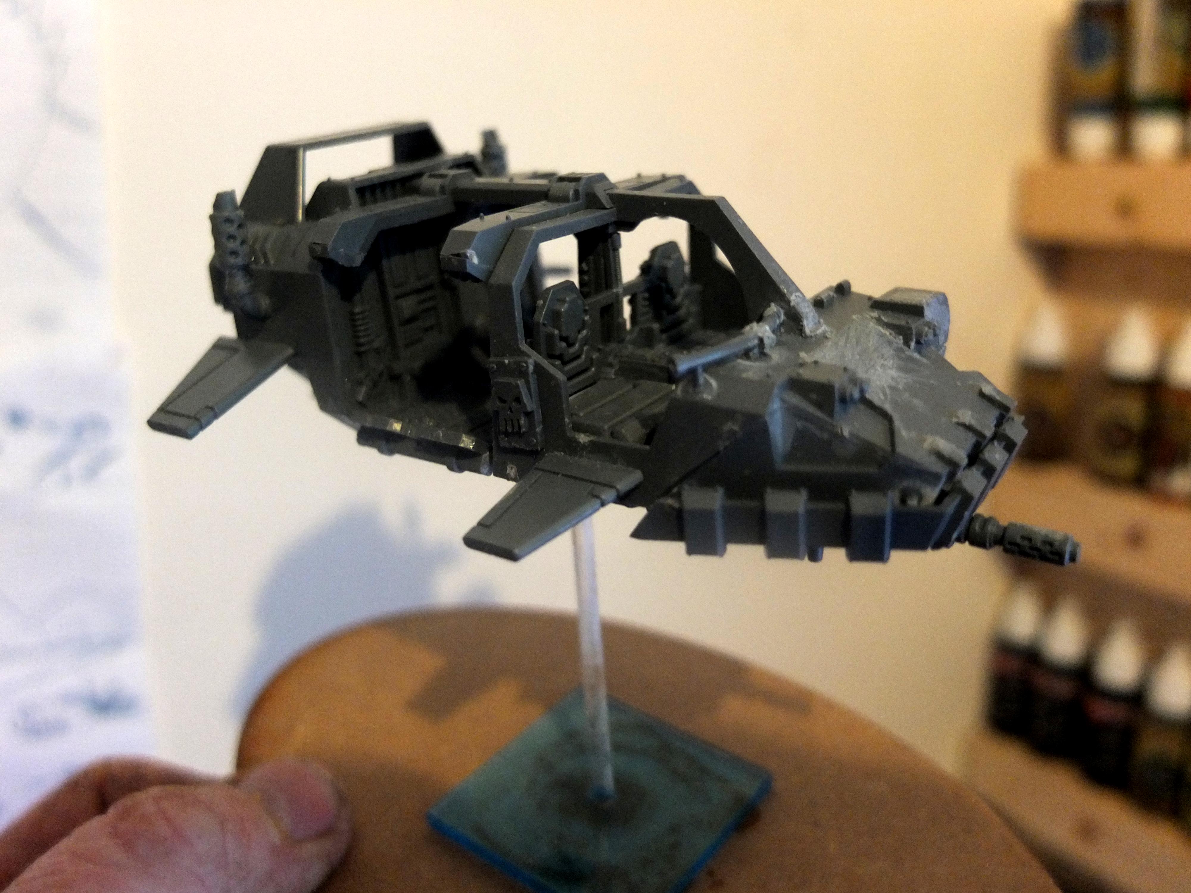 Blood Axe, Chinork, Conversion, Deffkopta, Land Speeder, Work In Progress