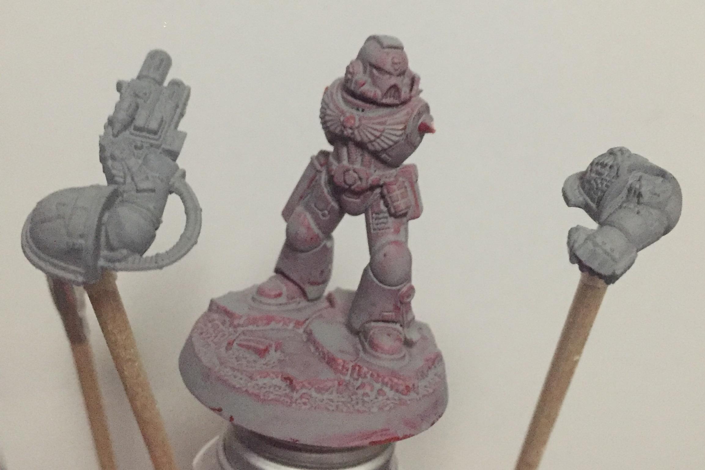 Conversion, Deathwatch, Space Marine Heroes, Warhammer 40,000, Work In Progress