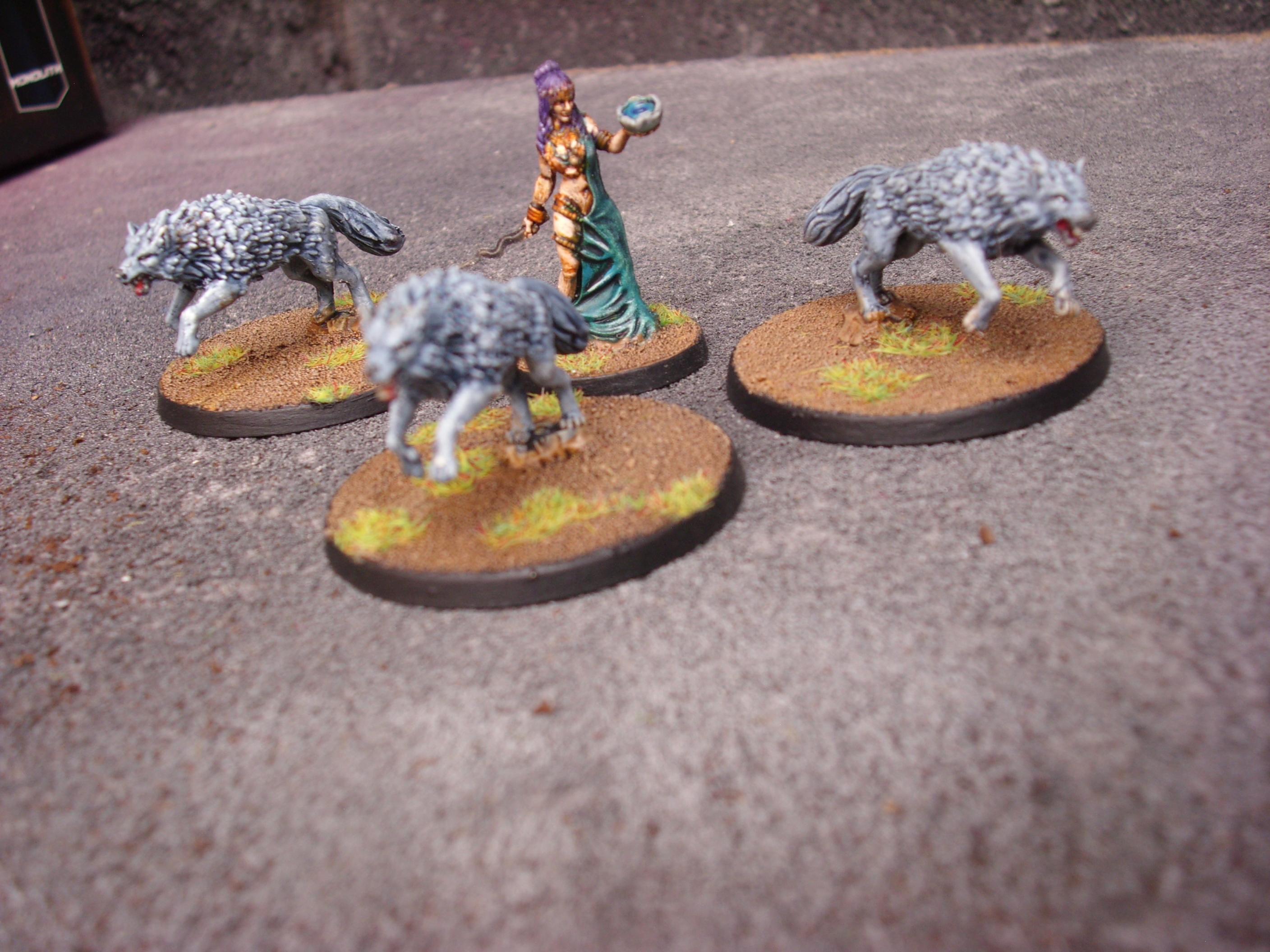 Circe, Circe's Wolves, Greek Gods, Monolith Games, Monsters, Mythic Battles, Pantheon, Sorceress, Troops, Wolves