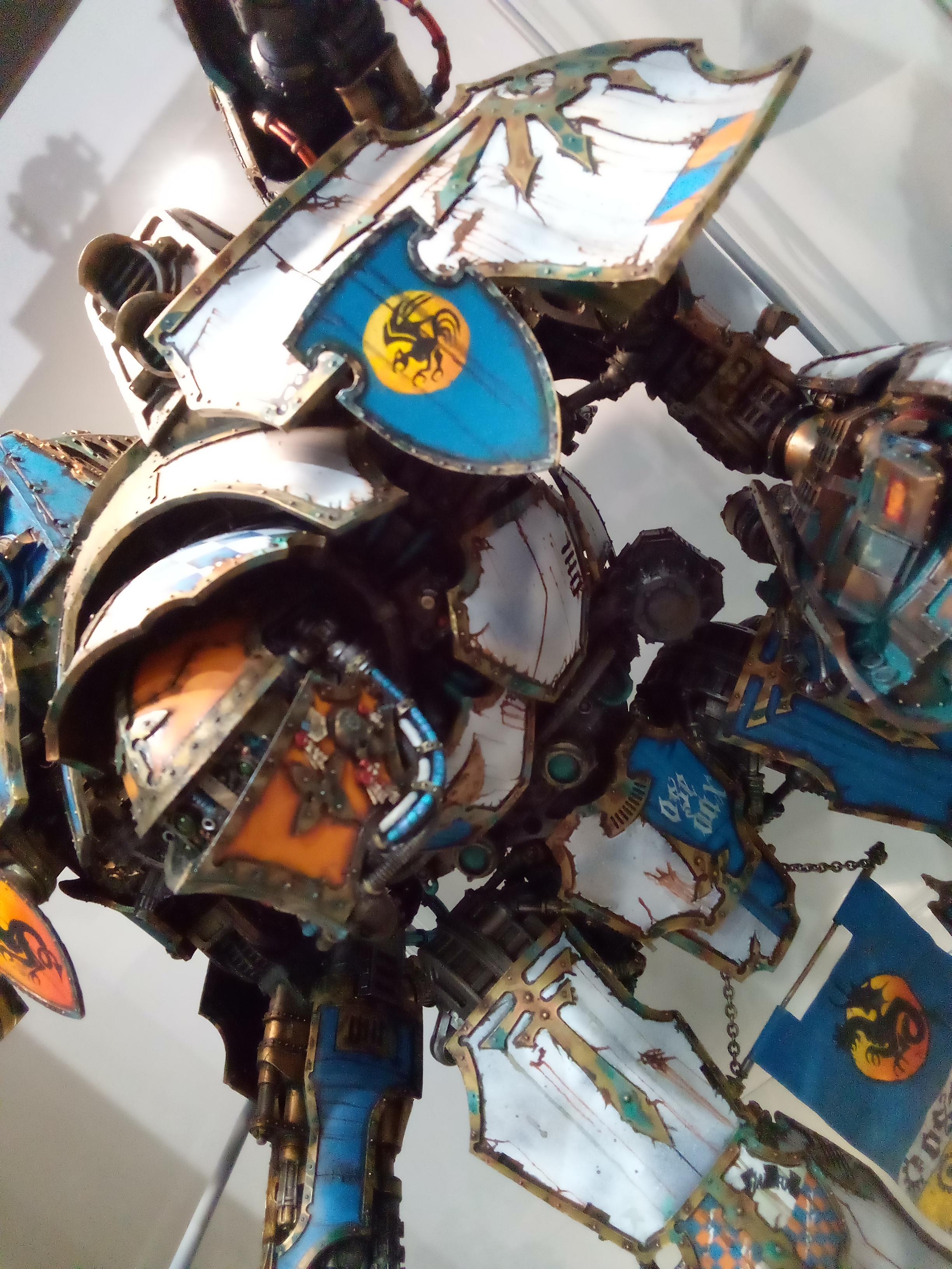Legio Osedax Warlord Titan Luscinias Voca, Legio Osedax. 40k Titan, Osedax, Warlord
