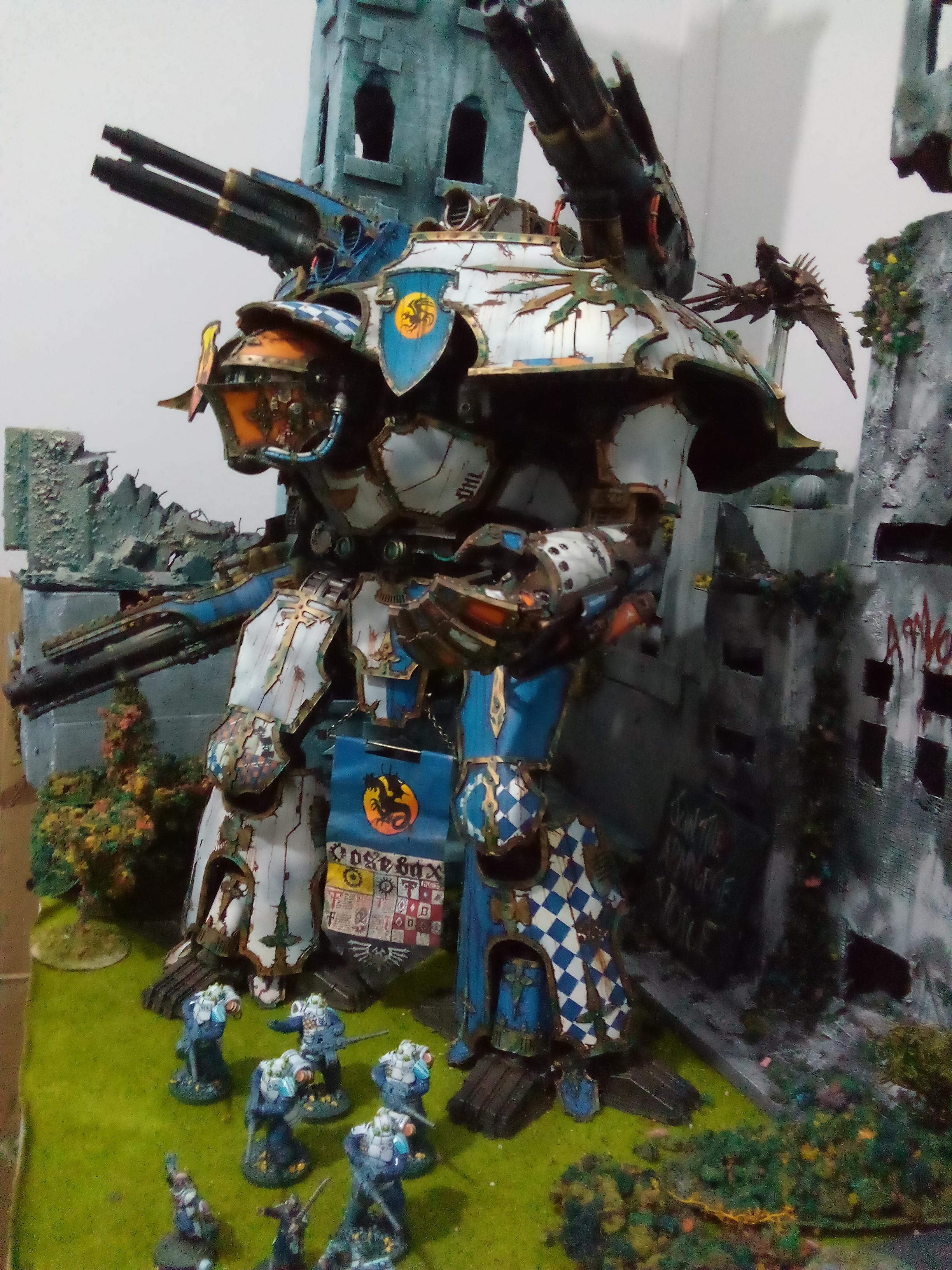 Forge World, Legio Osedax. 40k Titan, Osedax, Titan, Warlord