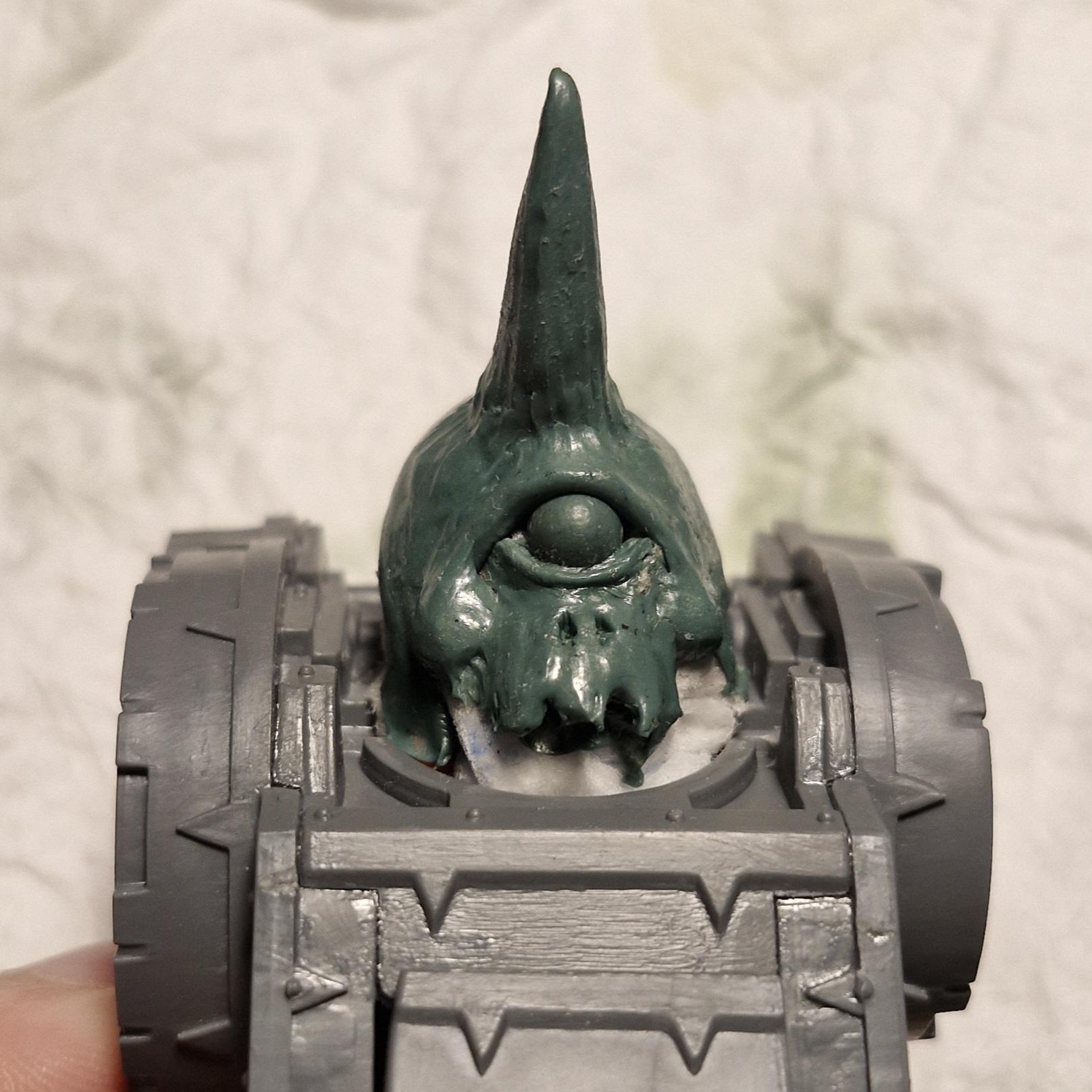 Astartes, Chaos, Conversion, Death Guard, Defiler, Greenstuff, Heretic, Kitbash, Nurgle, Plague, Sculpting, Space, Space Marines