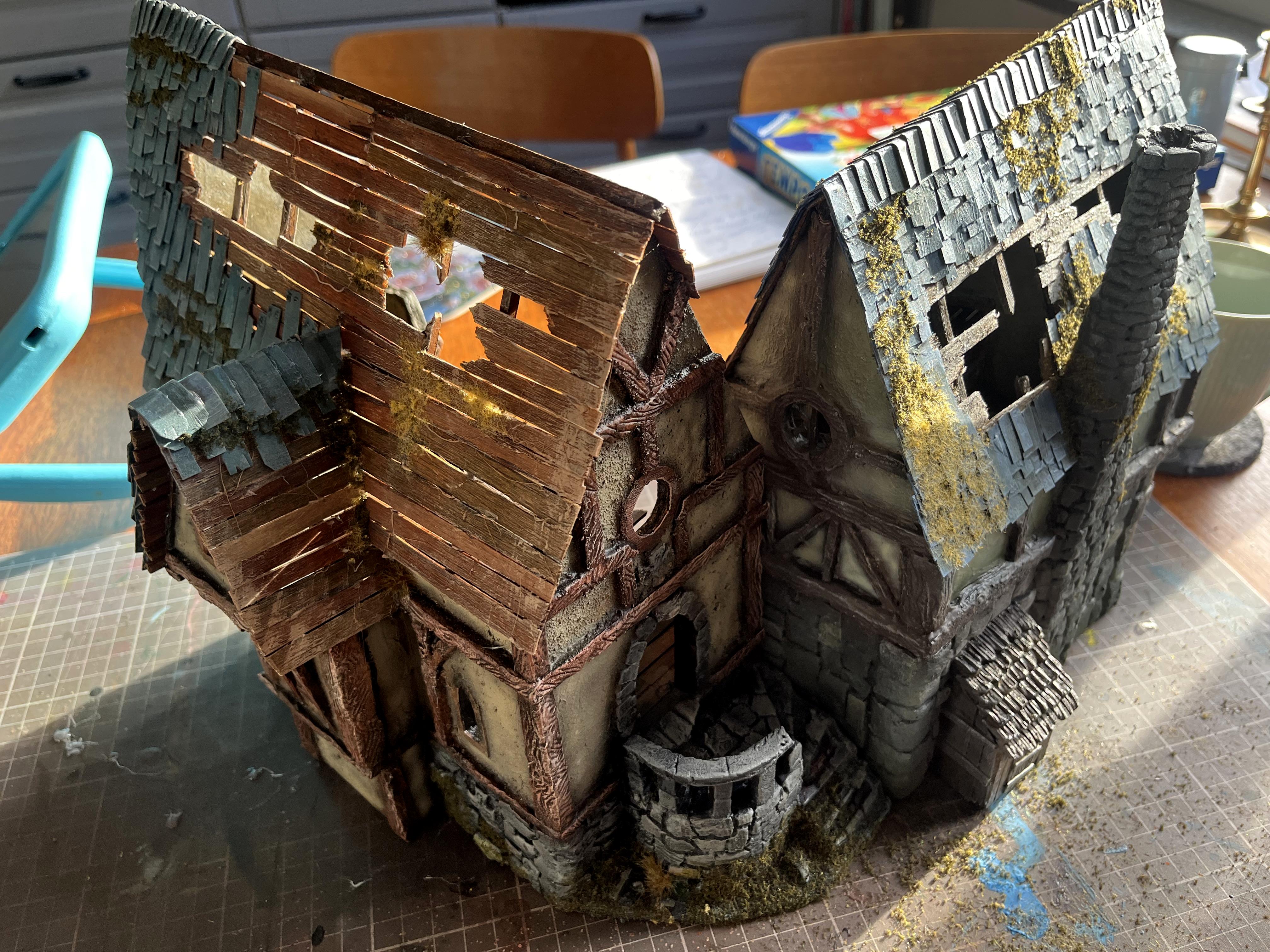 House, Mordheim, Ruins, Terrain, Warhammer Fantasy
