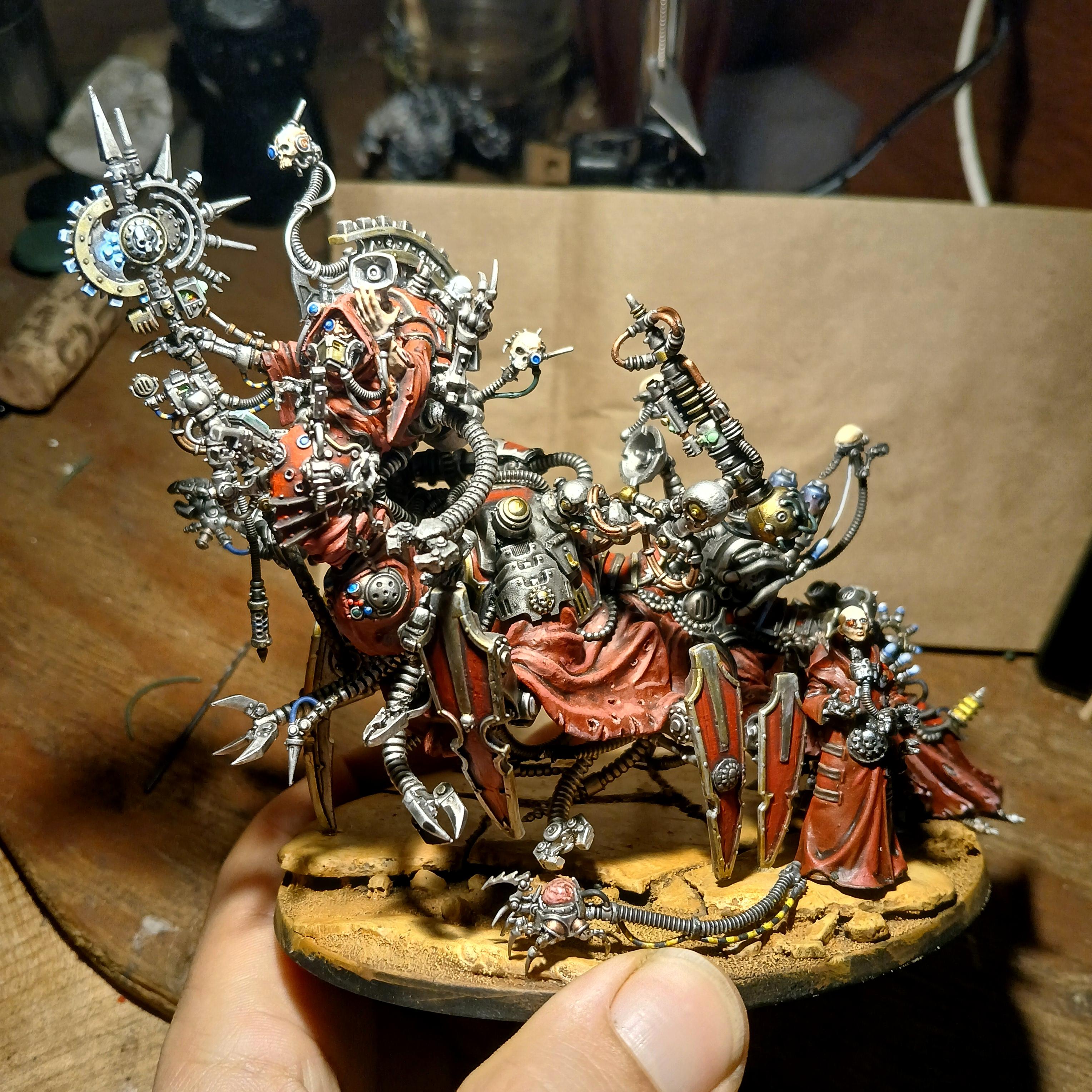 Adeptus Mechanicus, Admech, Archmagos, Belisarius Cawl, Conversion, Kitbash, Mars, Warhammer 40,000