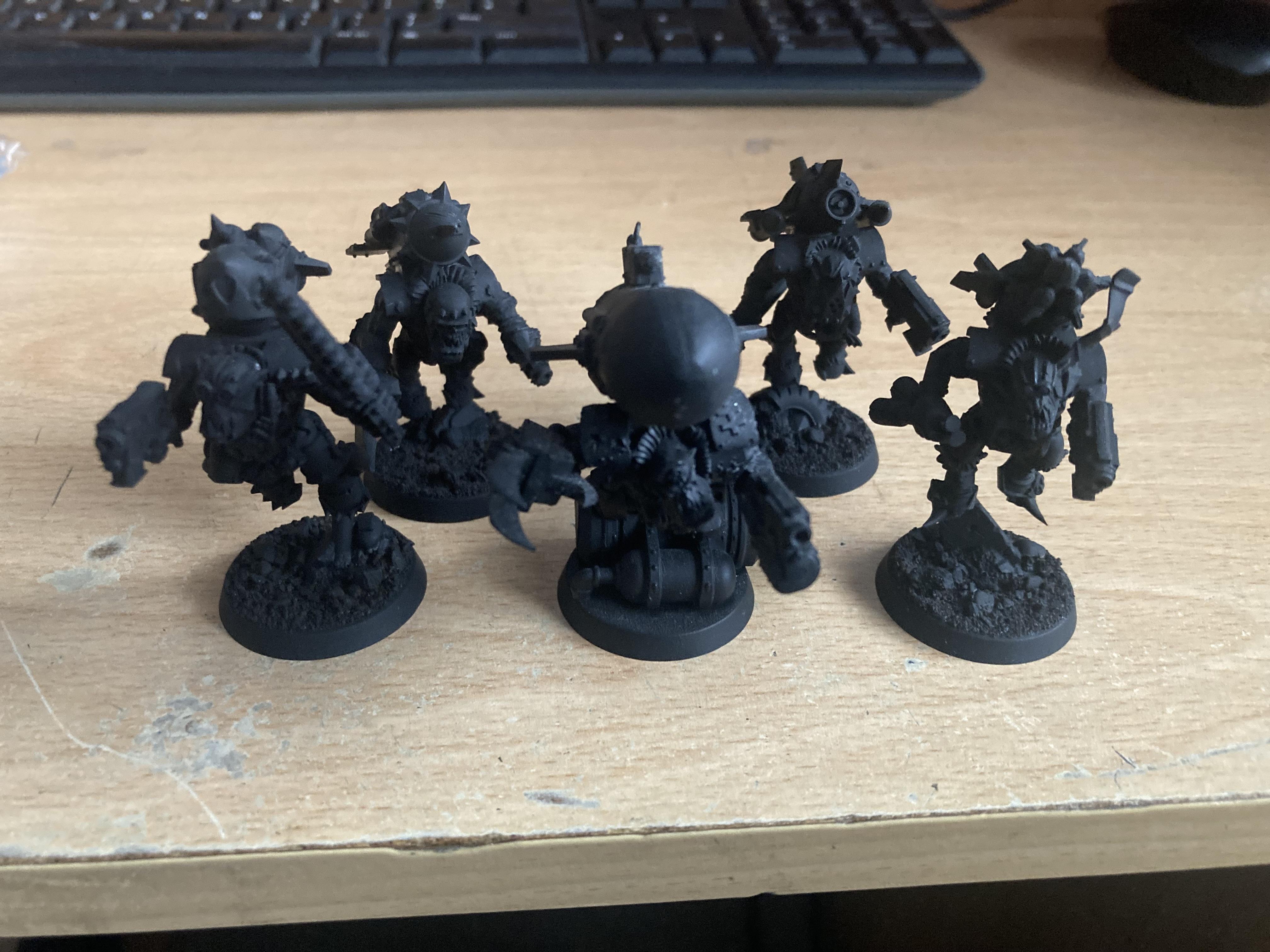 Orks, Stormboyz, Work In Progress
