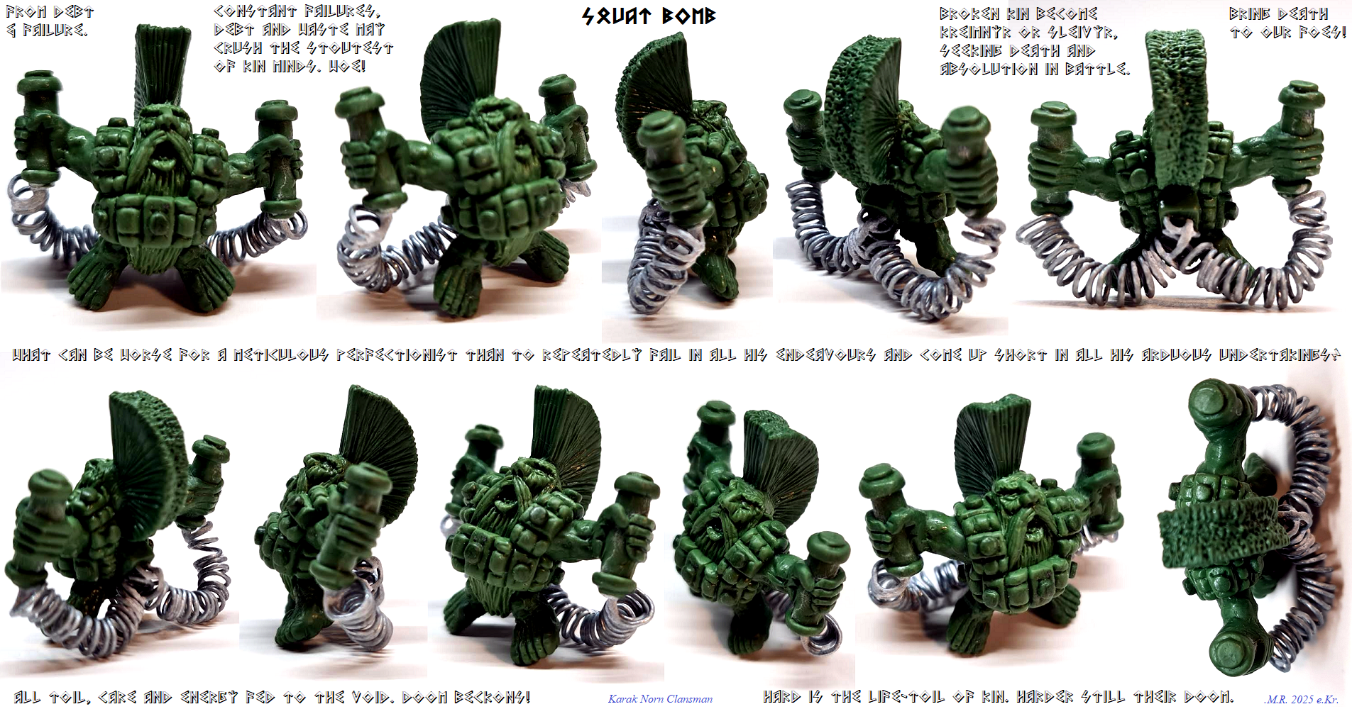 Knc, Leagues Of Votann, Slayer, Space Dwarf, Space Dwarfs, Squats, Suicide Bomber, Warhammer 40,000