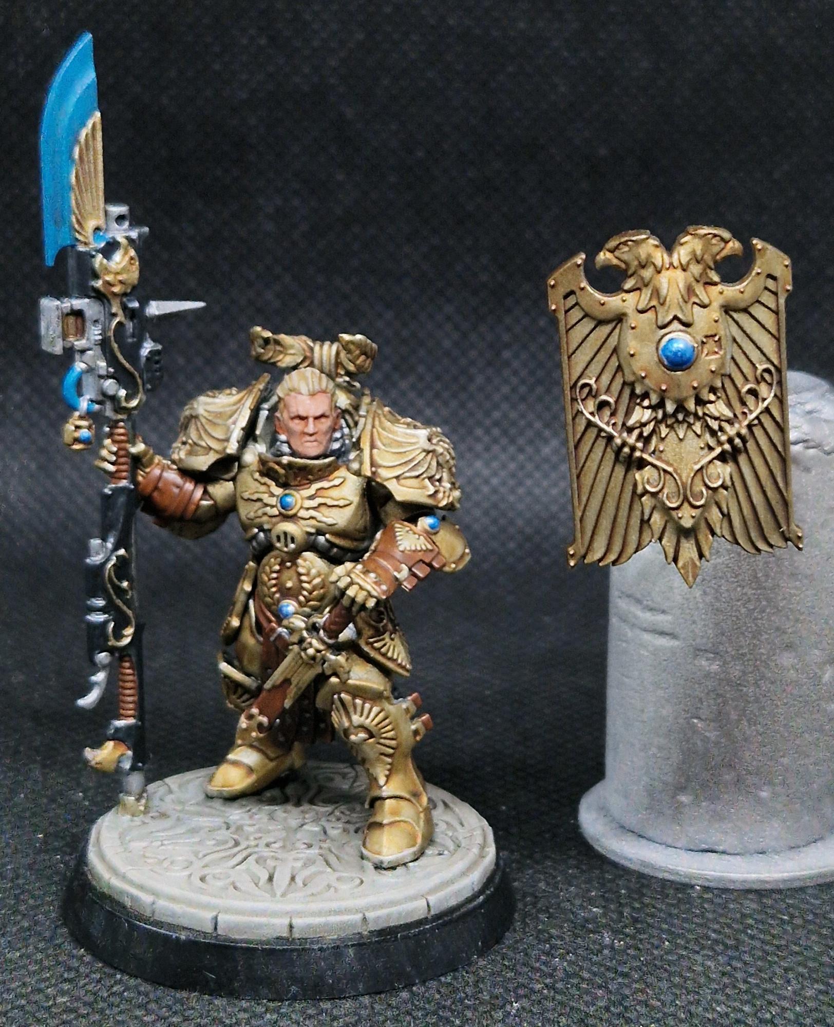 Adeptus Custodes, Valerian &amp; Vexilla Shield - 23/02