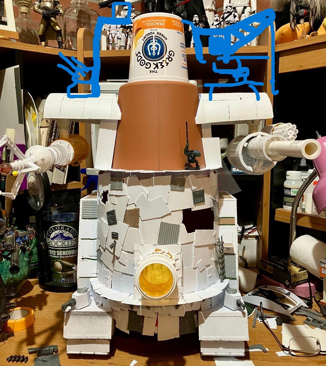 Gargant, Orks, Scratch Build, Stompa, Titan