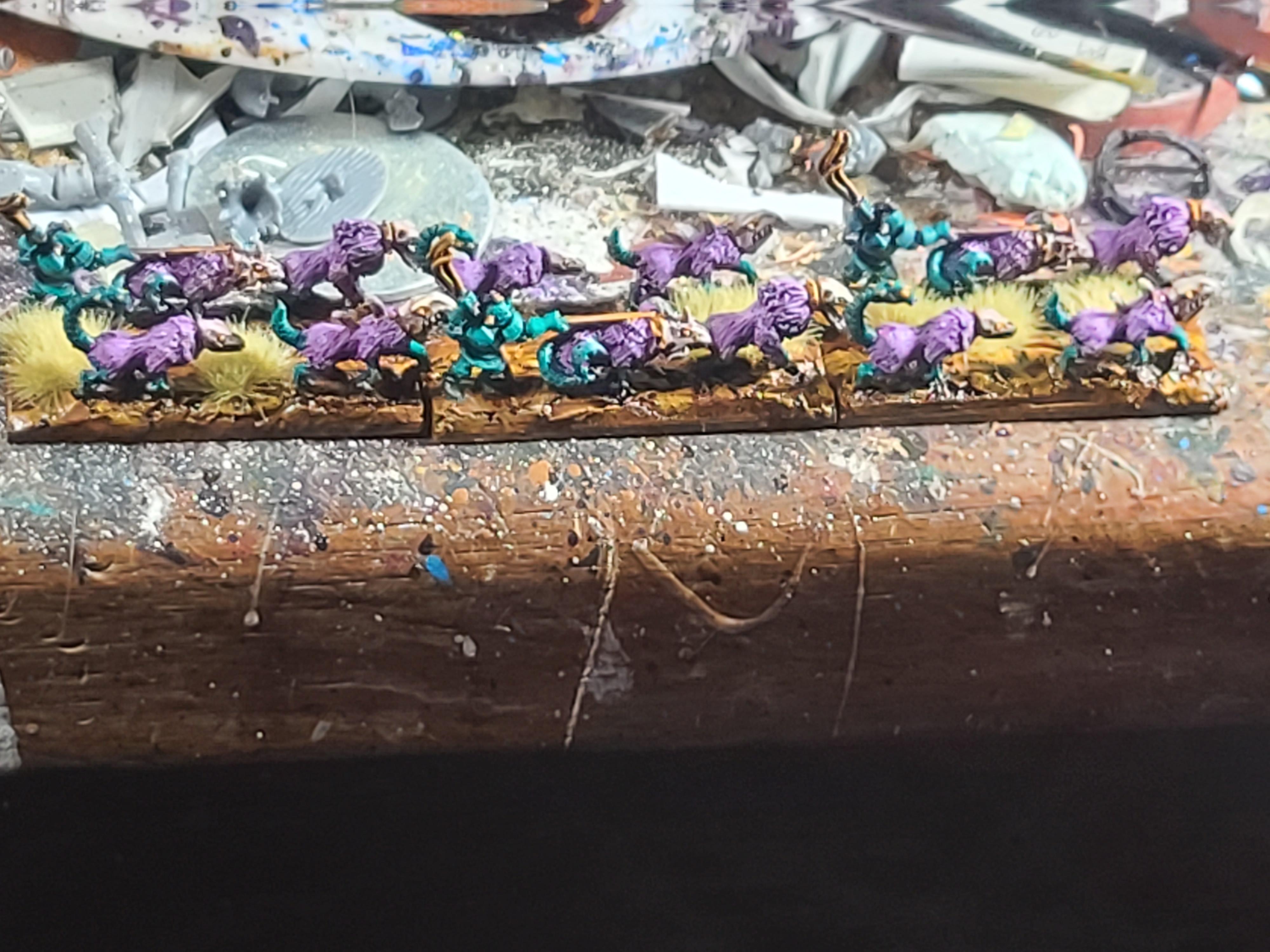 10mm, Chaos, Chaos Hounds, Games Workshop, Warmaster