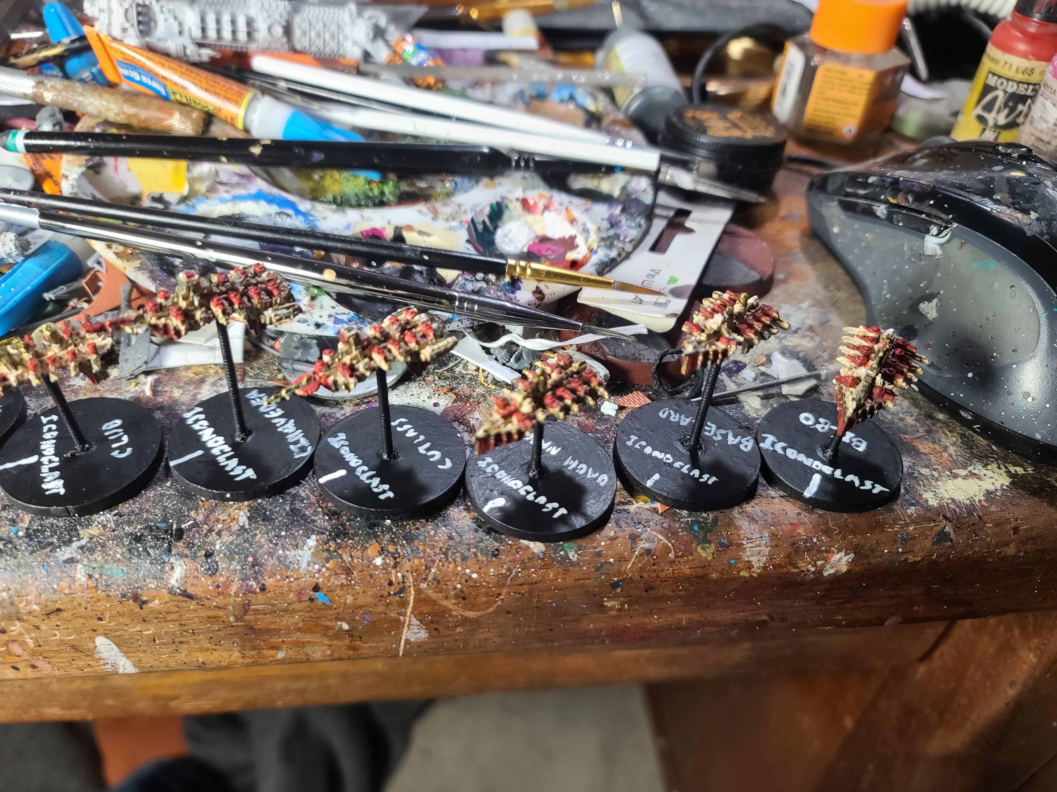 Battlefleet Gothic, Chaos, Escorts, Games Workshop, Infidel