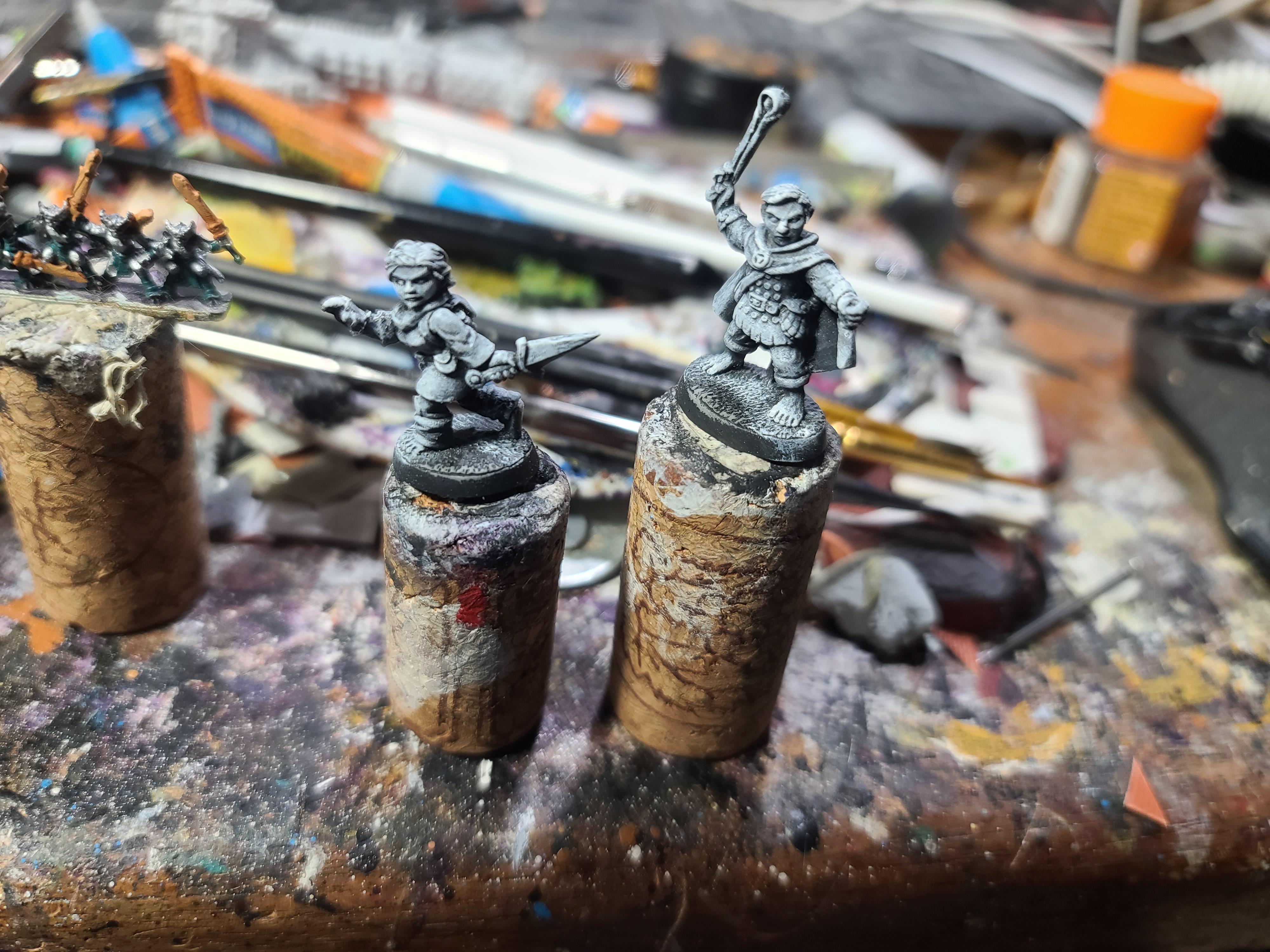 Dungeons And Dragons, Halflings, Rangers, Reaper Miniatures, Rouge