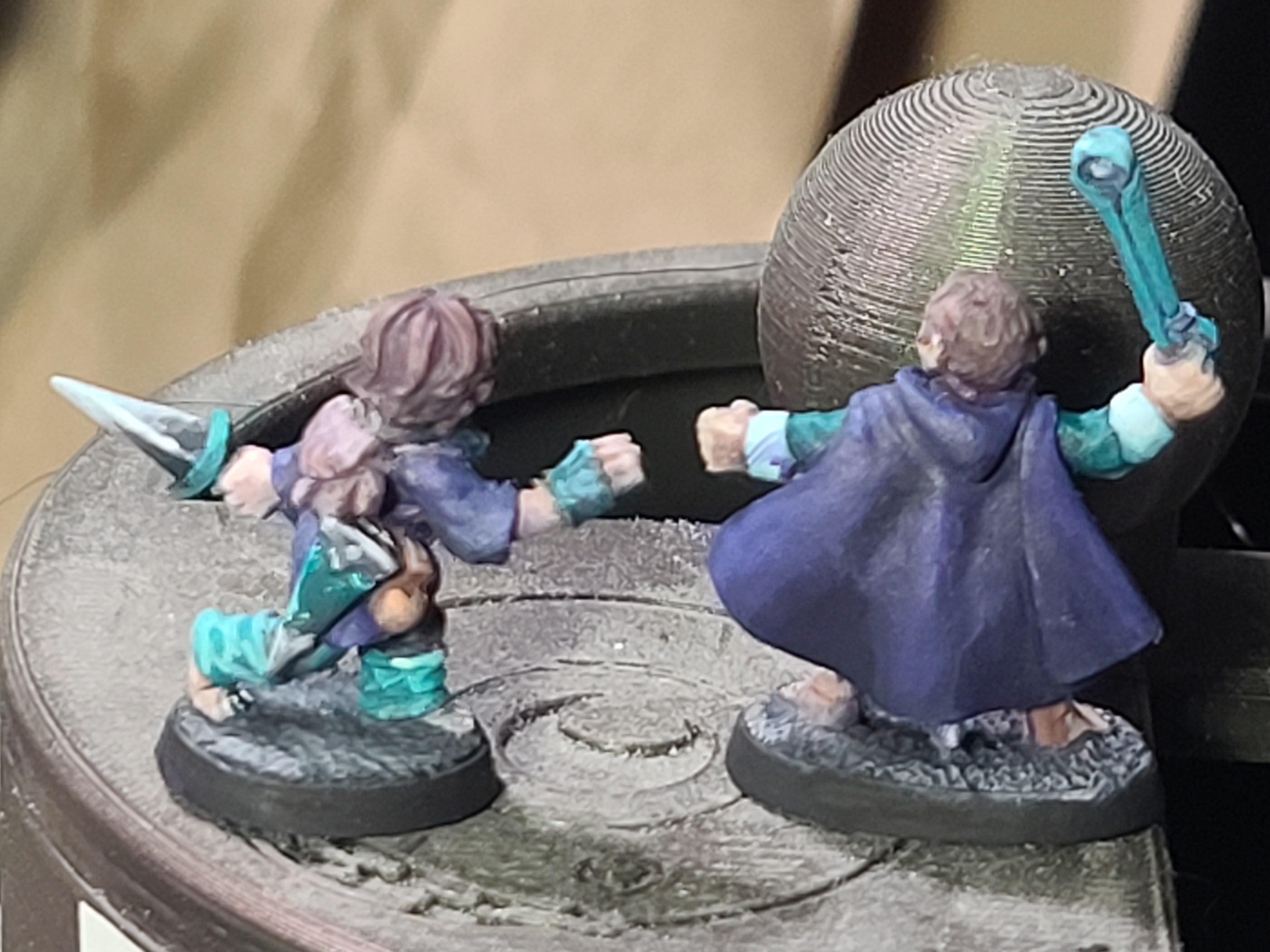 Dungeons And Dragons, Halflings, Rangers, Reaper Miniatures, Rouge