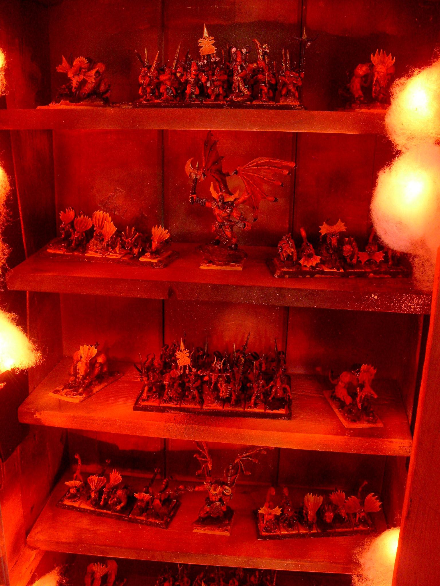 display cabinet Khorne army